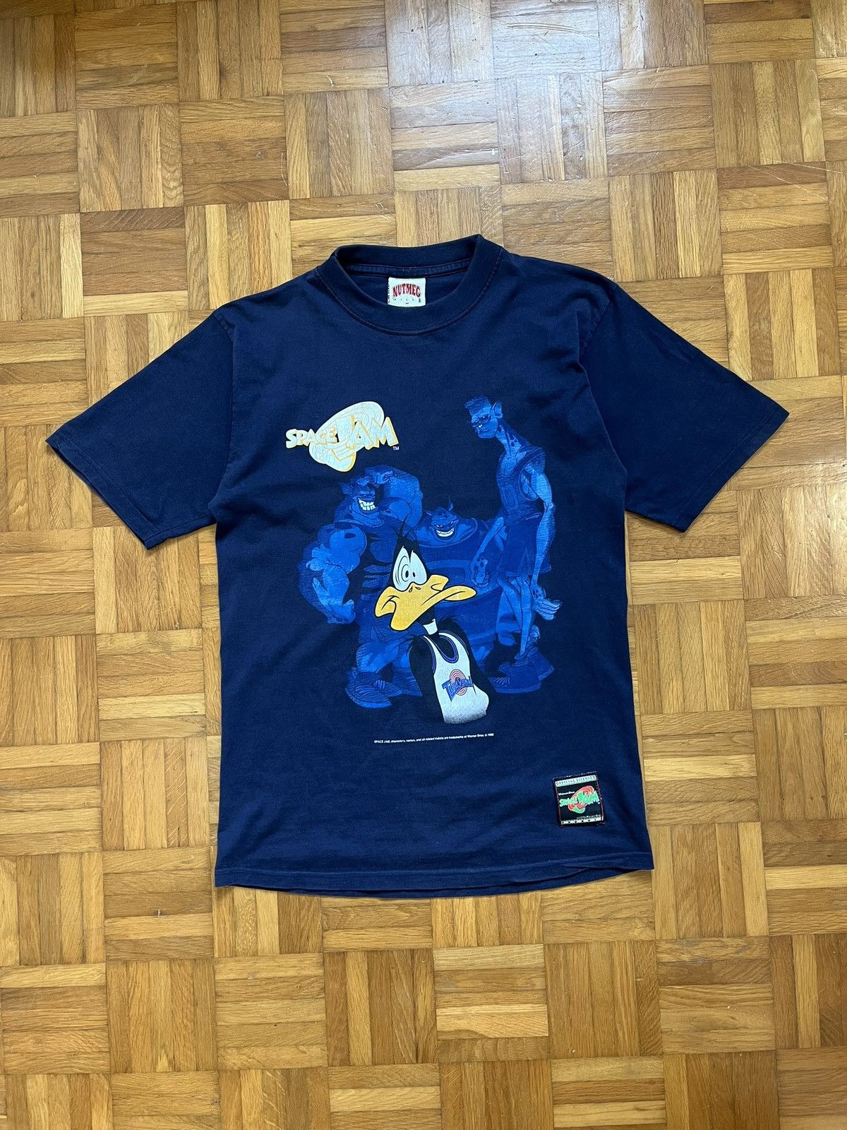 Nutmeg Super Rare Nutmeg x Space Jam vintage ‘90 t-shirt Size US M / EU 48-50 / 2 - 1 Thumbnail