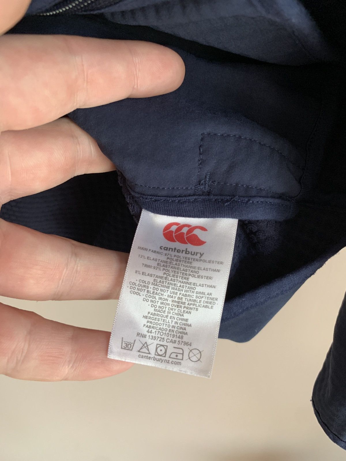 Canterbury of New Zealand British and Irish Lions 2017 Zip Rugby Jacket Canterbury M Size US M / EU 48-50 / 2 - 17 Thumbnail