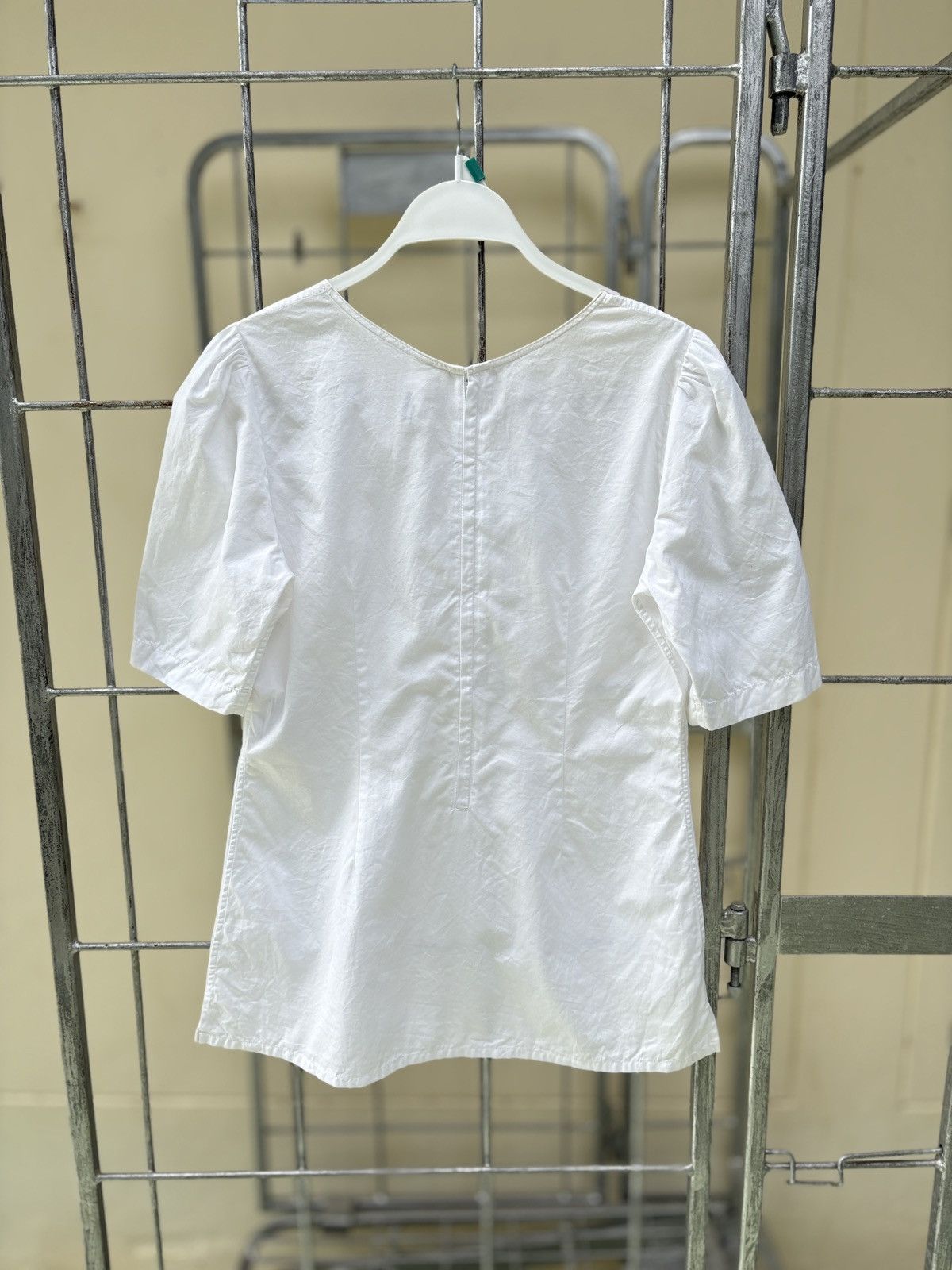 Junya Watanabe Junya Watanabe • Comme des Garcons white blouse Size S / US 4 / IT 40 - 9 Thumbnail