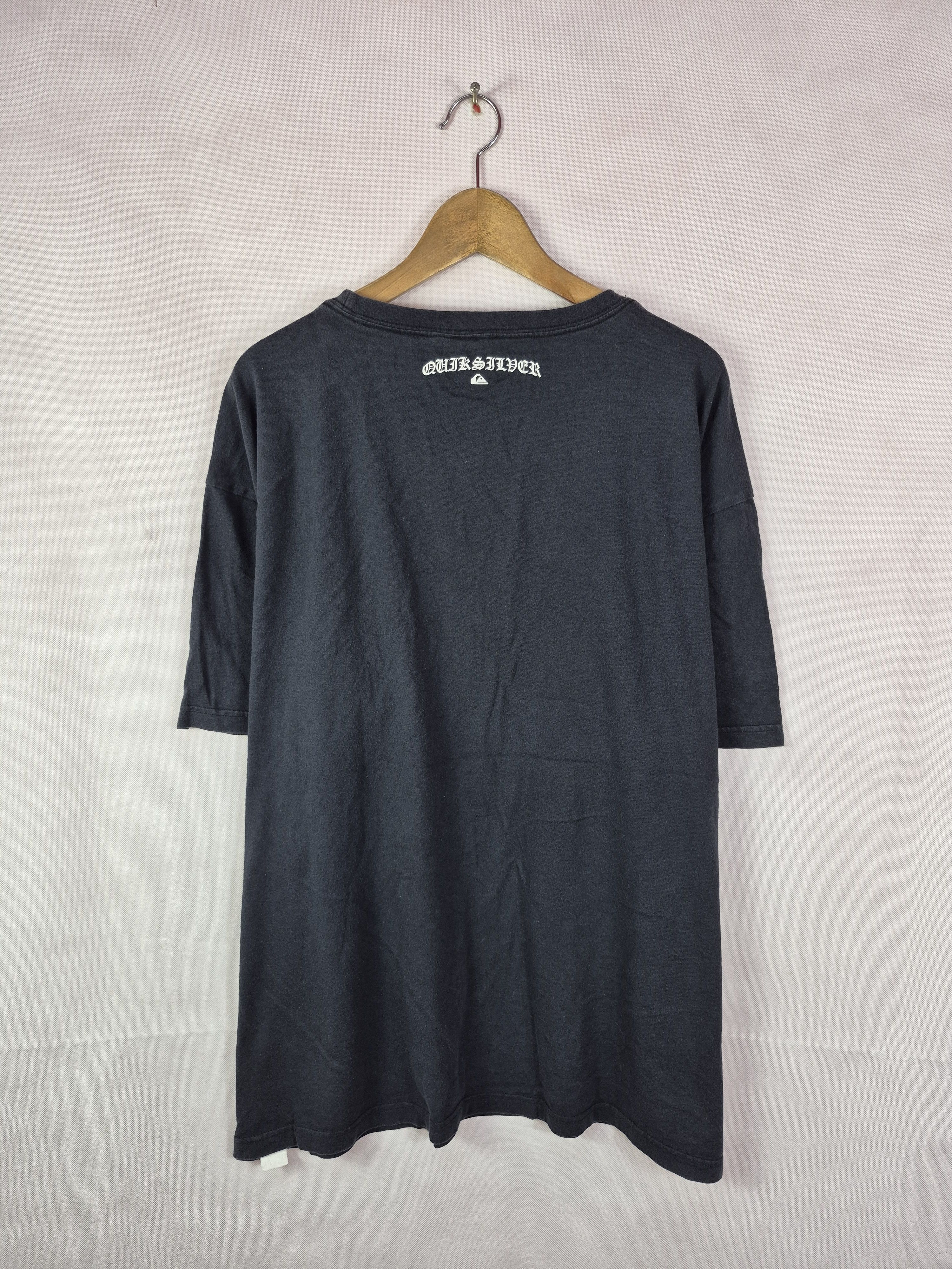 Quiksilver 🔥 Quiksilver Culture Lifestyle Big Logo Surf Skate Tee Size US XL / EU 56 / 4 - 4 Thumbnail