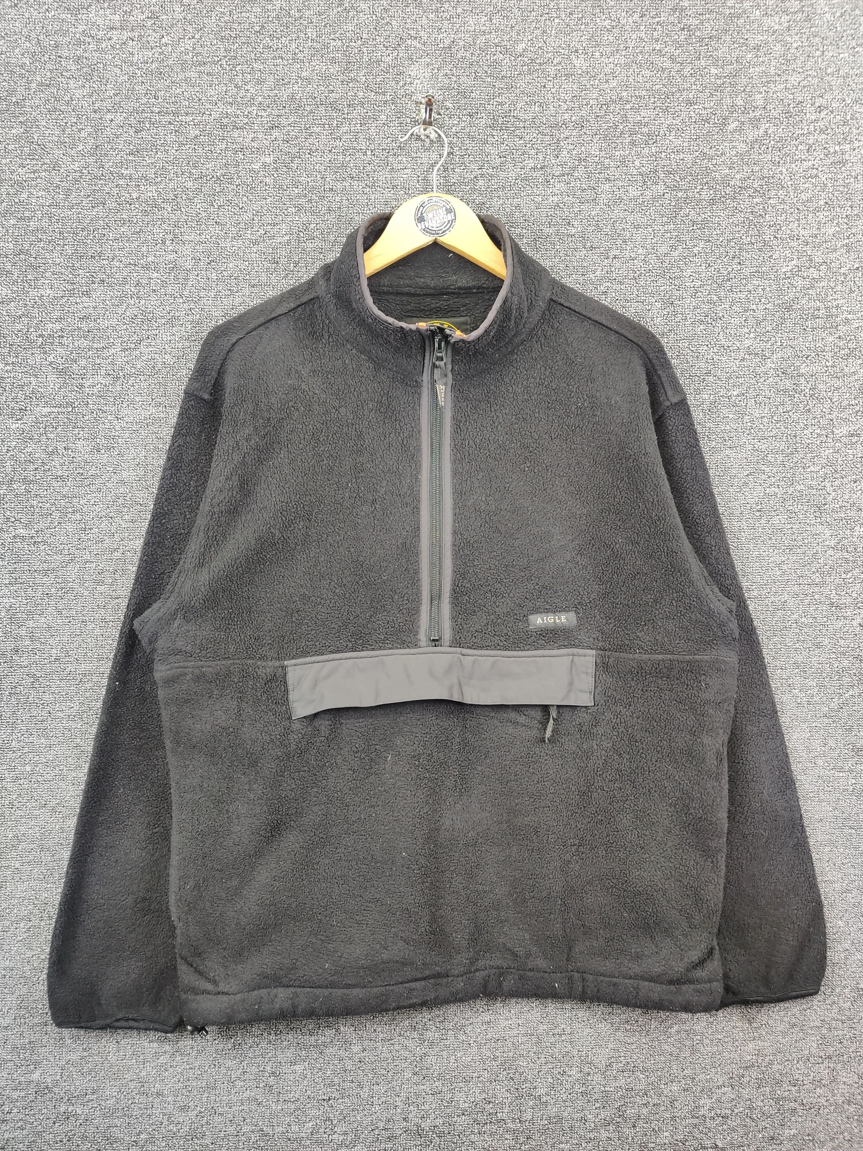 Aigle Vintage Aigle Anorak Fleece Jacket Size US L / EU 52-54 / 3 - 1 Thumbnail