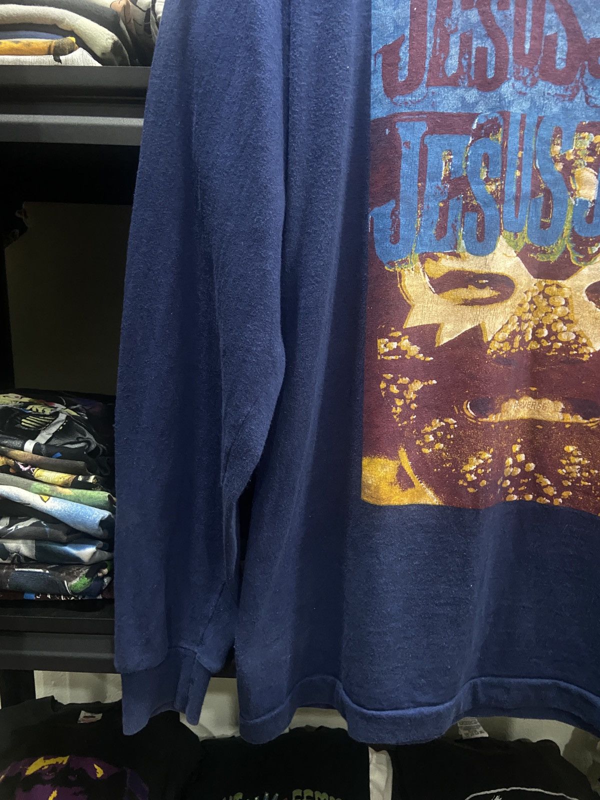 Band Tees × Vintage 🔥Vintage 1993s JESUS JONES PERVERSE Band Tour T-Shirt Size US L / EU 52-54 / 3 - 3 Thumbnail