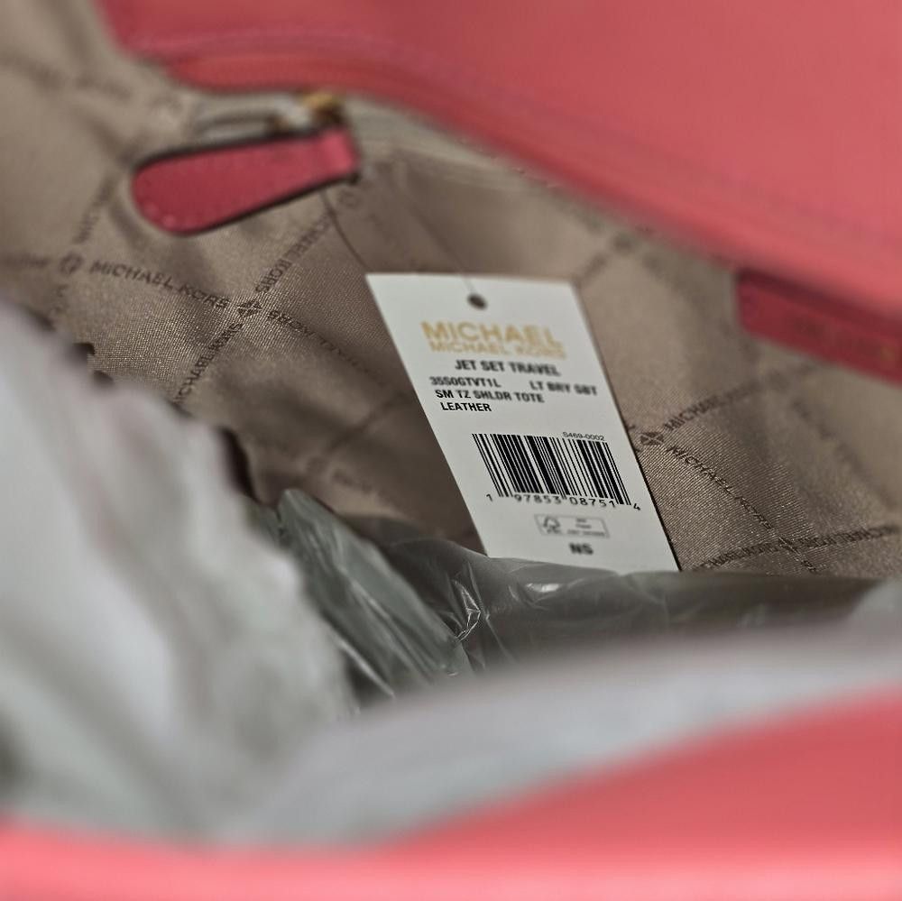Michael Kors Michael Kors Jet Set Travel Saffiano Leather Tote Bag Size ONE SIZE - 5 Thumbnail