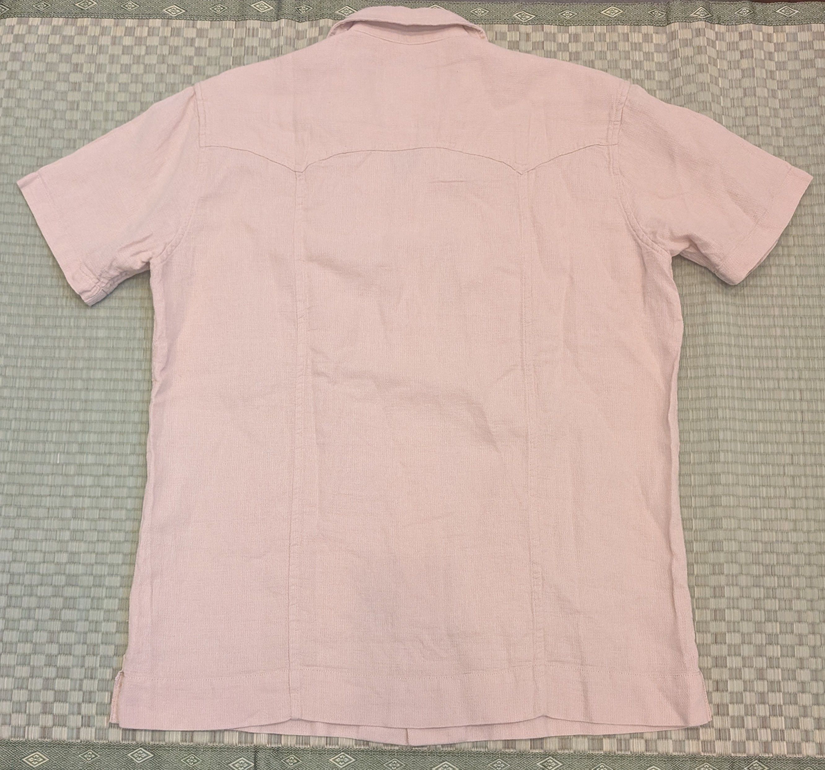 Corridor Corridor NY Embroidered Butterfly Summer Shirt Linen Cotton Size US M / EU 48-50 / 2 - 2 Thumbnail