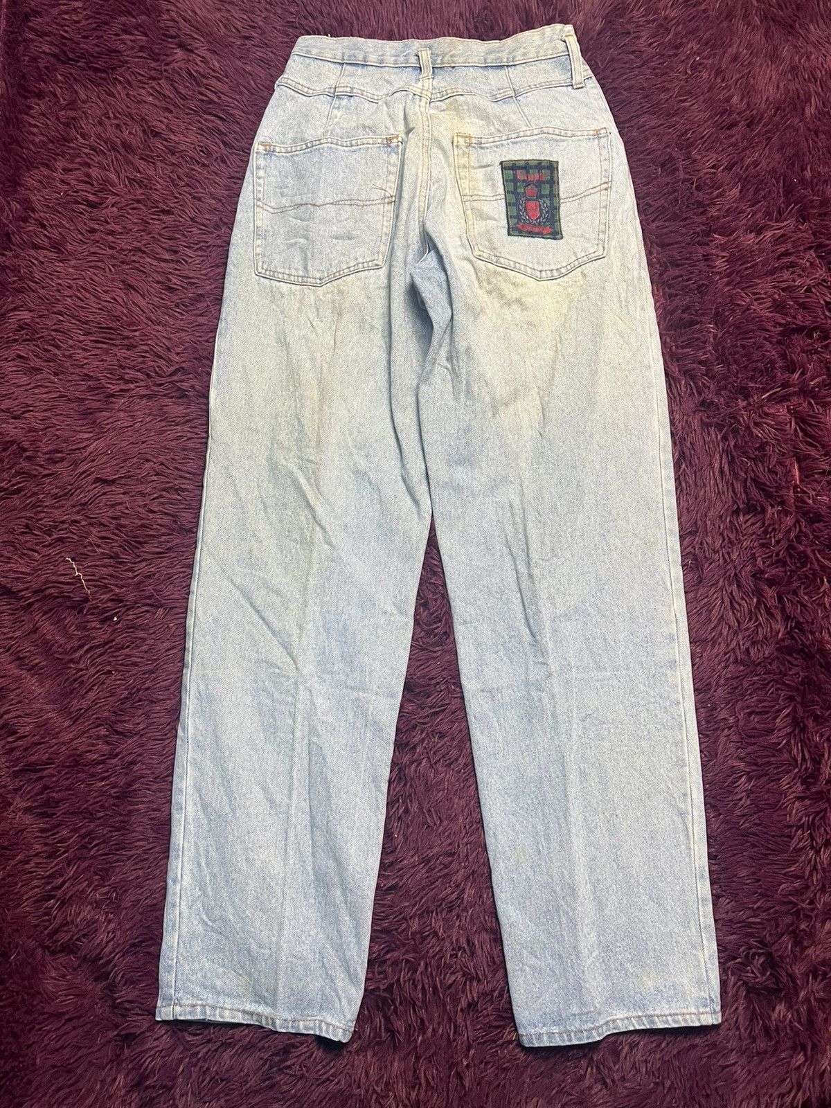 Other Vintage CHIPIE France Light Blue Denim Jeans (45) Size US 30 / EU 46 - 2 Thumbnail