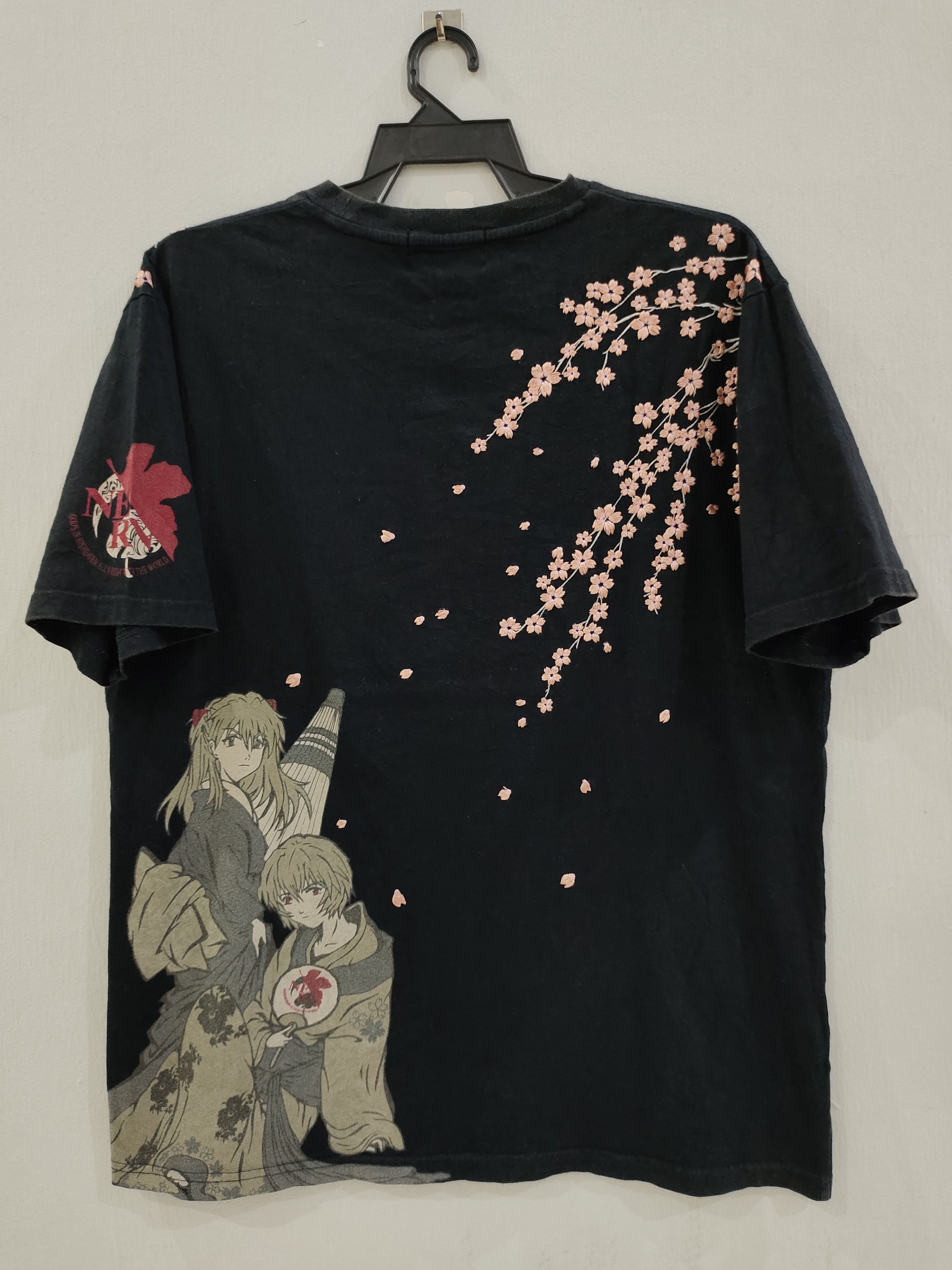 Anime × Japanese Brand × Vintage Vintage Neon Genesis Evangelion Nishiki Rare Tee Size US XL / EU 56 / 4 - 1 Thumbnail