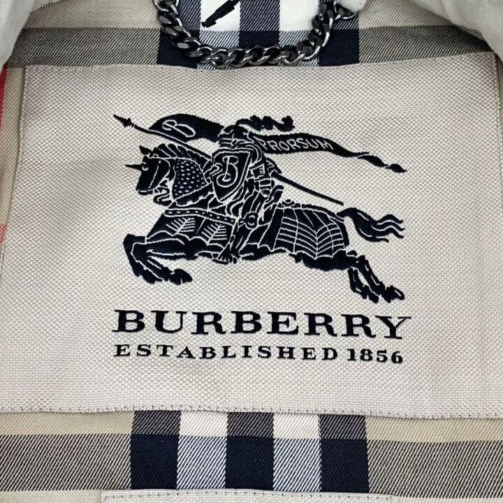Burberry Burberry Beige Cotton Trench Coat Size US M / EU 48-50 / 2 - 5 Thumbnail