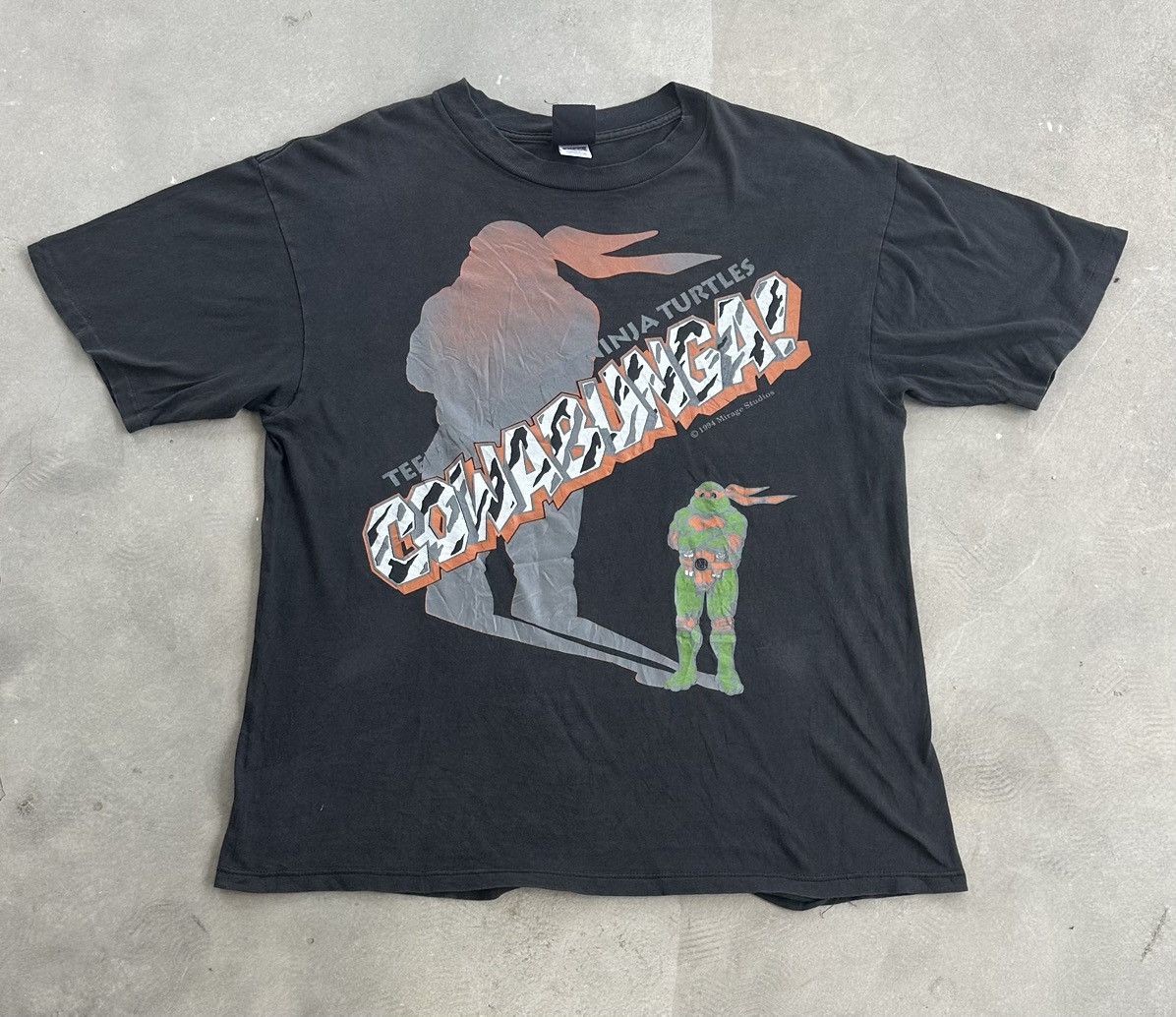 Vintage VINTAGE 90S NINJA TURTLES TMNT TEE Size US XXL / EU 58 / 5 - 1 Thumbnail