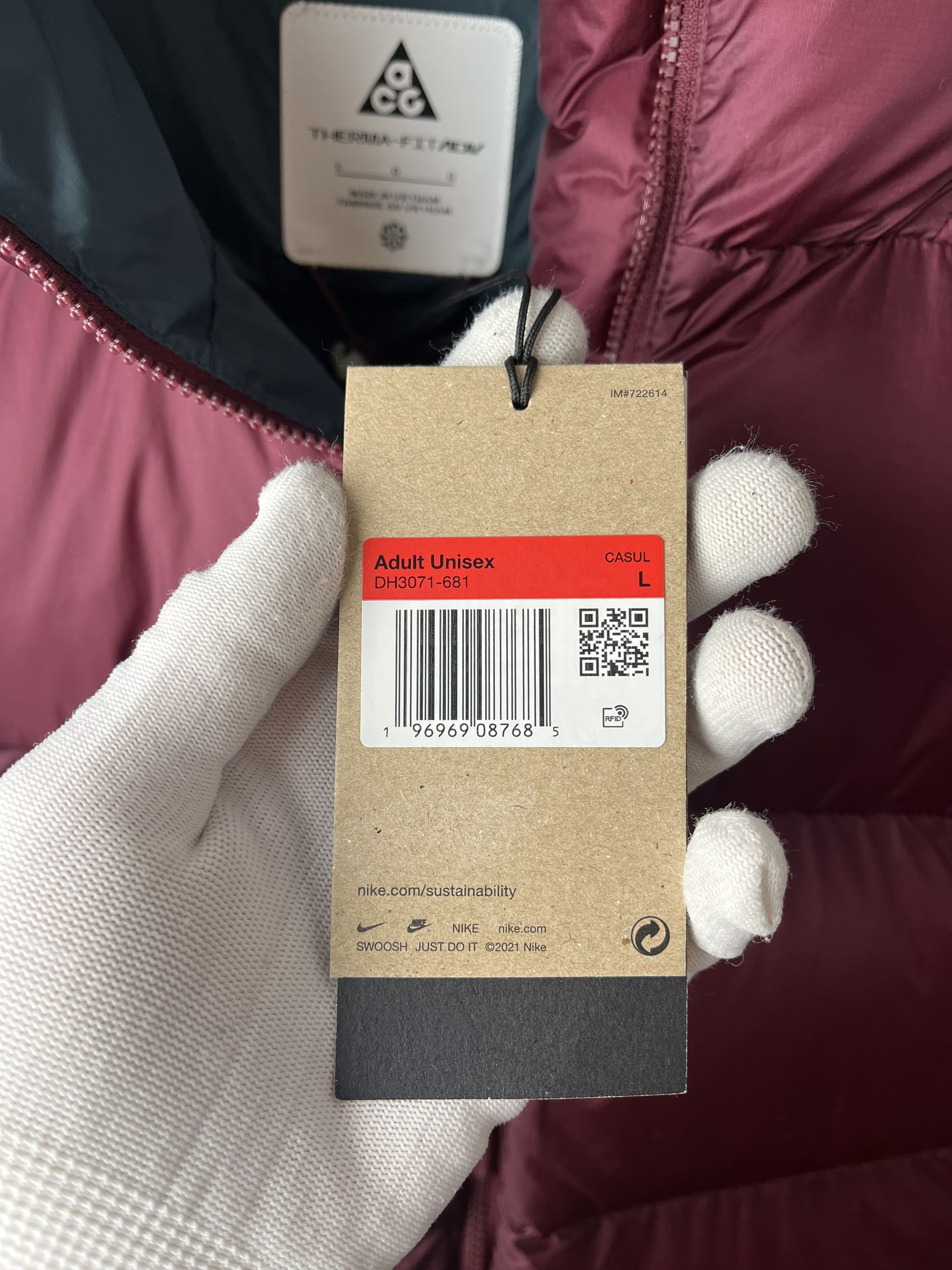 Nike ACG Down Jacket Nike ACG Therma-FIT ADV Lunar Lake Size US M / EU 48-50 / 2 - 10 Thumbnail