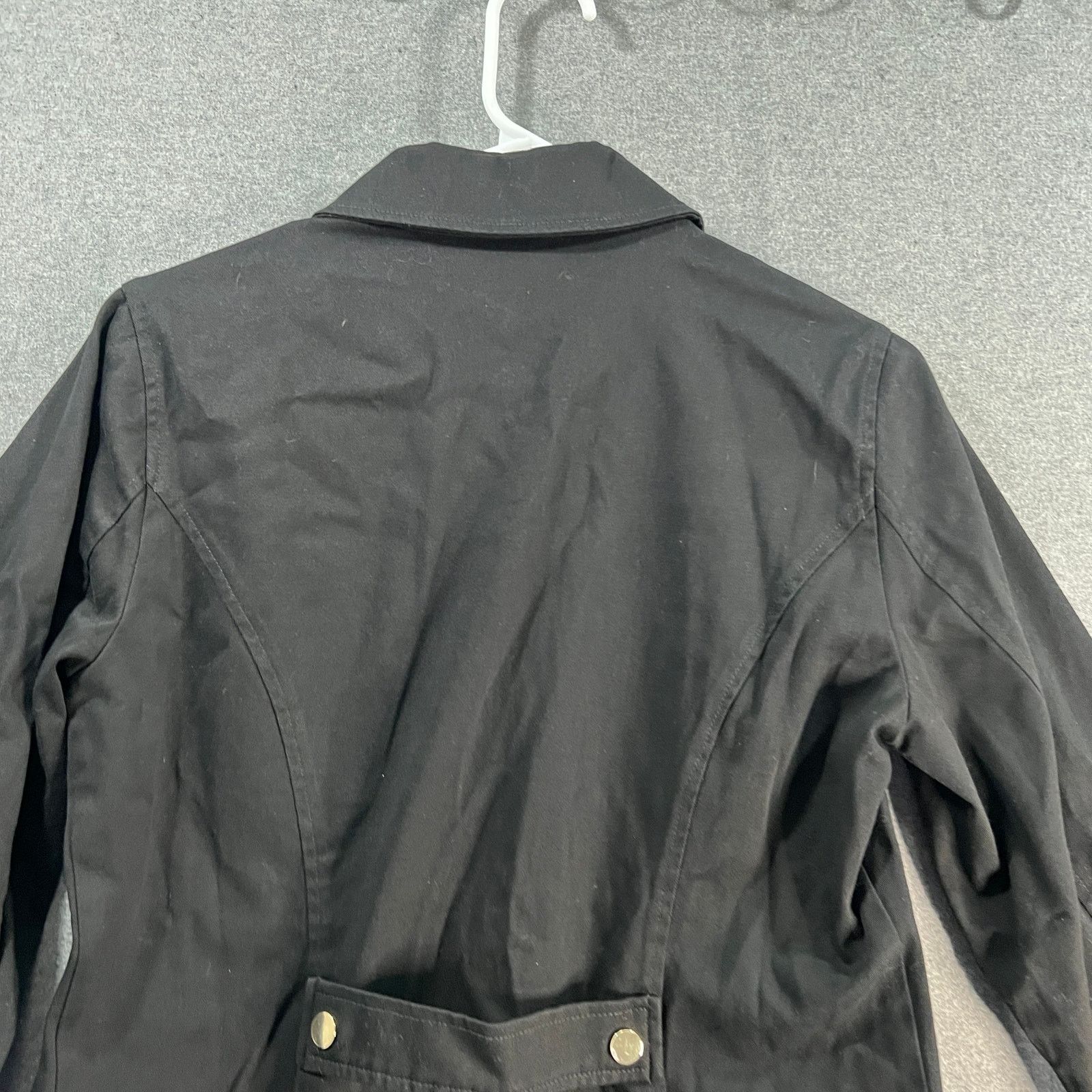 Other Belle by Kim Gravel Military Jacket Black Color Size X-Small Size XS / US 0-2 / IT 36-38 - 6 Thumbnail