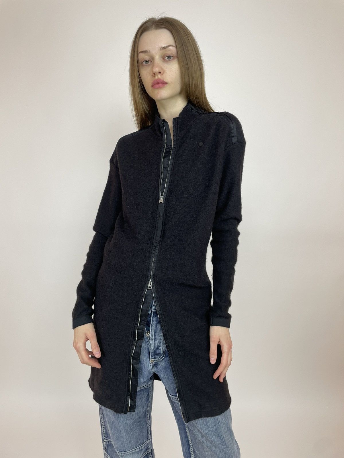 G-Star G-star RAW AERONOTIC Long Vest Knit Full zip Cardigan Size S / US 4 / IT 40 - 2 Thumbnail