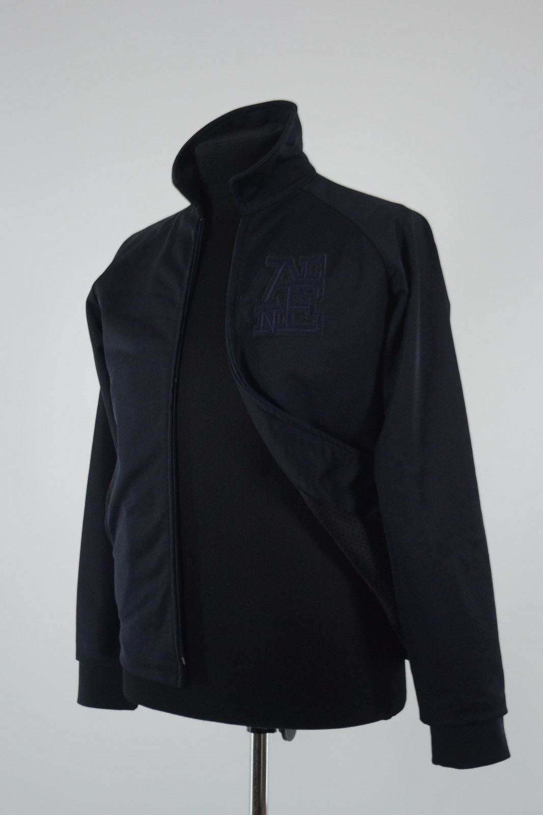 Acne Studios × Designer Big Logo 'ACNE' Flashy Full-Zip Bomber Long Sleeve Track Jacket Size US M / EU 48-50 / 2 - 9 Thumbnail