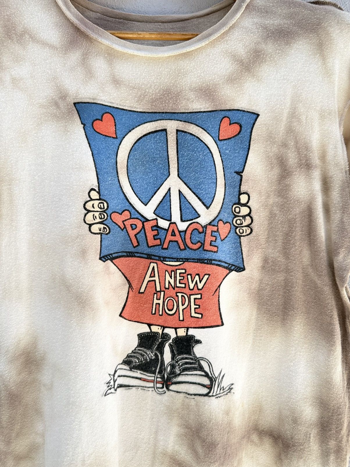 J.S. Homestead Rare Vintage J.S Homestead Peace A New Hope Sedi Punk T Size US M / EU 48-50 / 2 - 2 Thumbnail