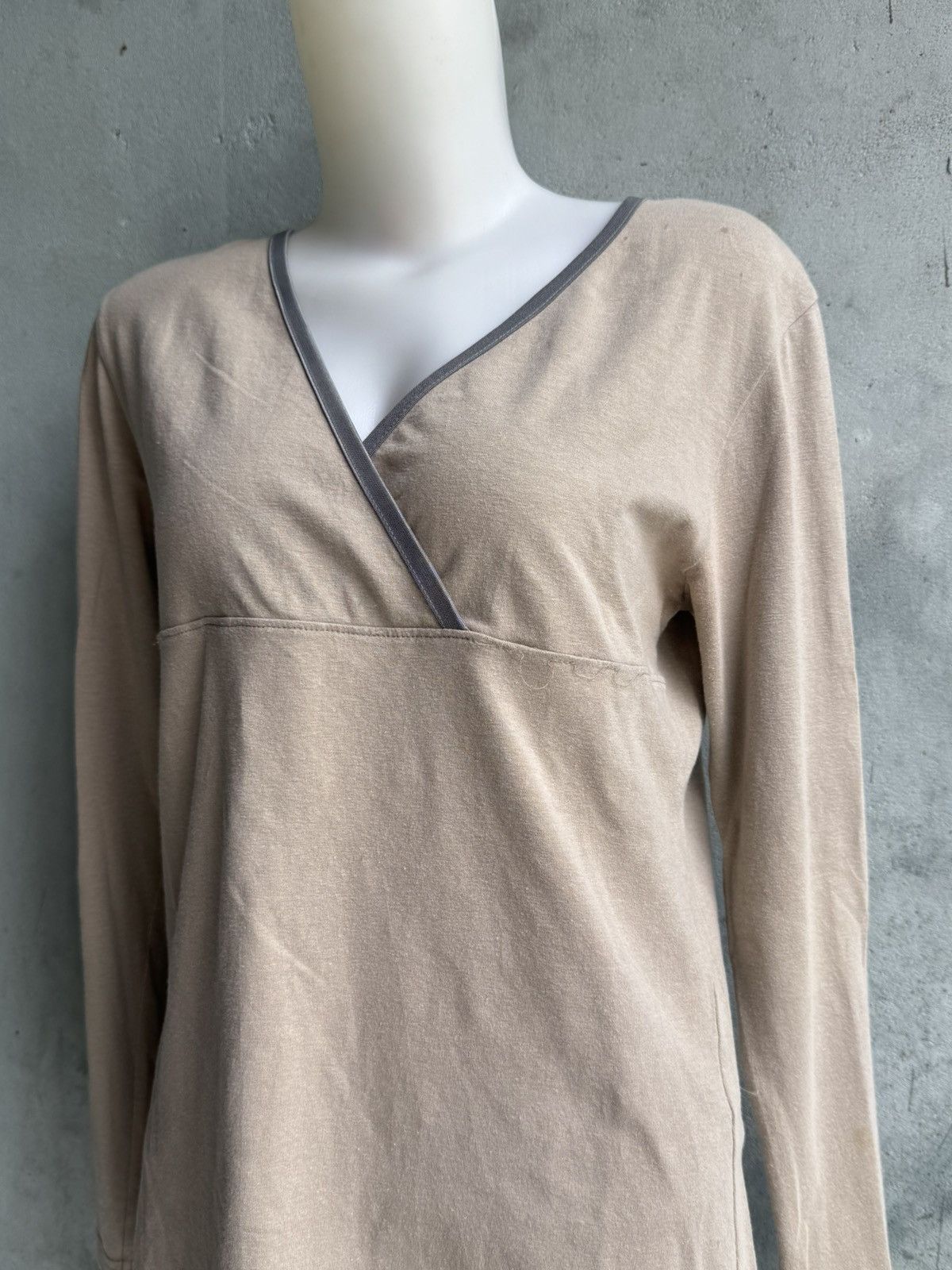 Issey Miyake Issey Miyake Long Sleeve Top Size M / US 6-8 / IT 42-44 - 2 Thumbnail