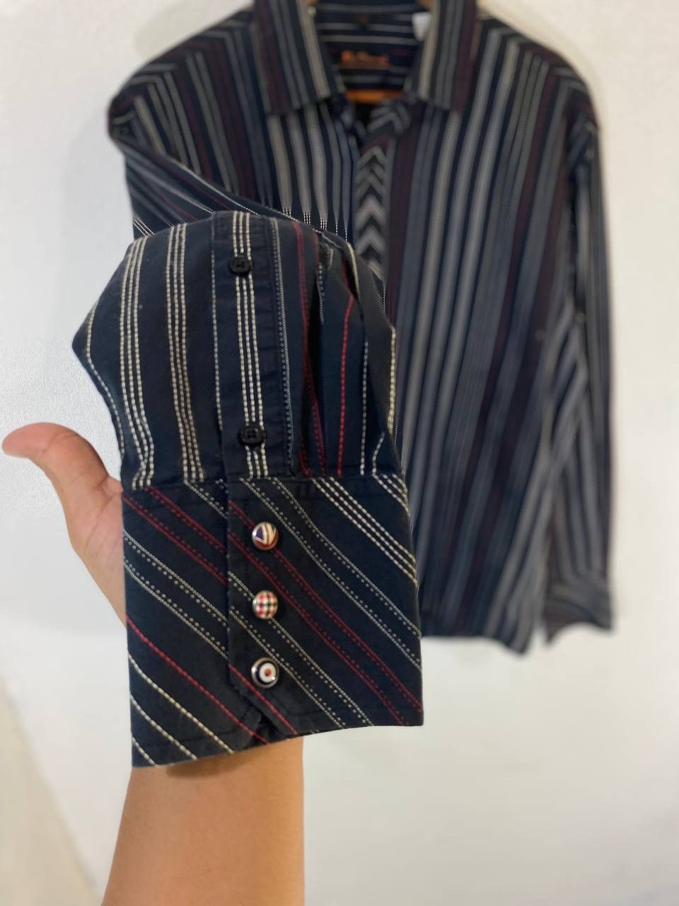 Ben Sherman vintage ben sherman longsleeves shirt nice design Size US L / EU 52-54 / 3 - 8 Thumbnail