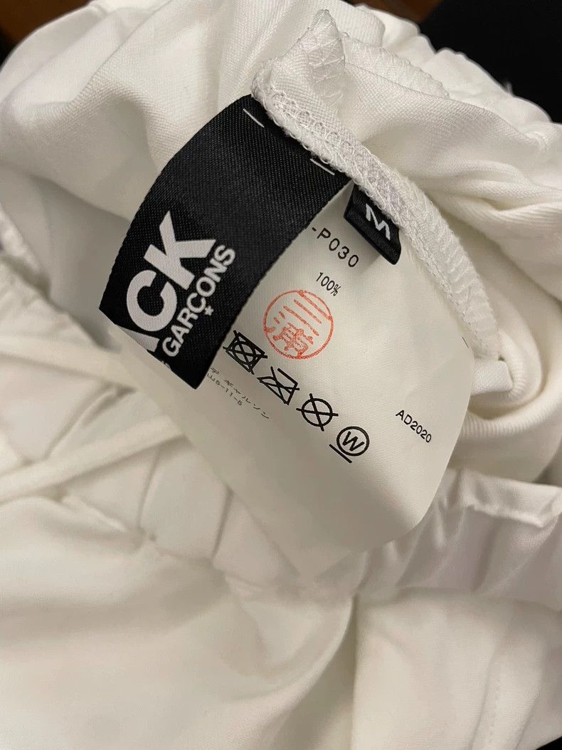 Comme des Garcons Comme Des Garcons size M White Pants Size 24" / US 00 / IT 34 - 3 Thumbnail