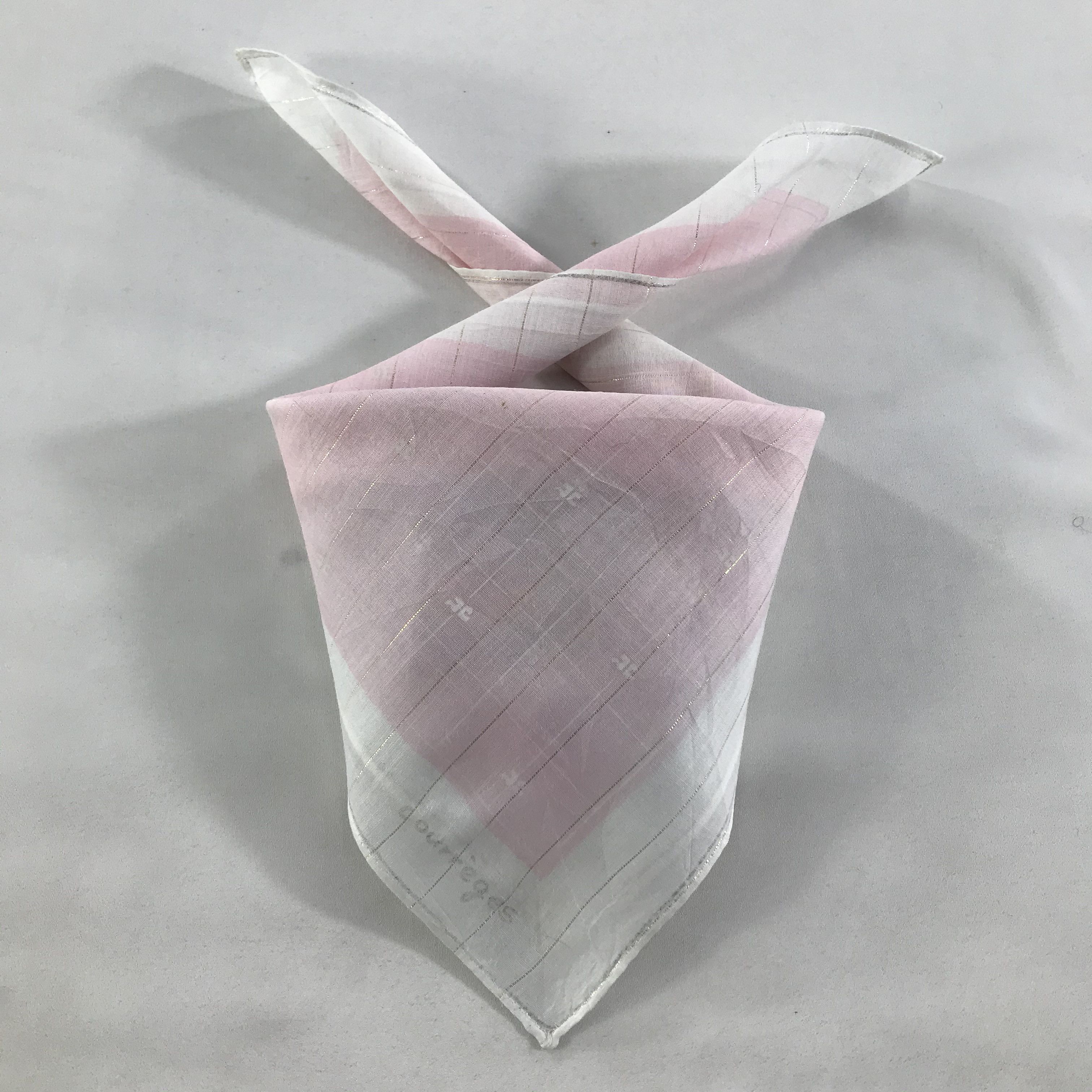Courreges × Vintage Courreges Bandana / Handkerchief / Neckerchief - S1284 Size ONE SIZE - 3 Thumbnail