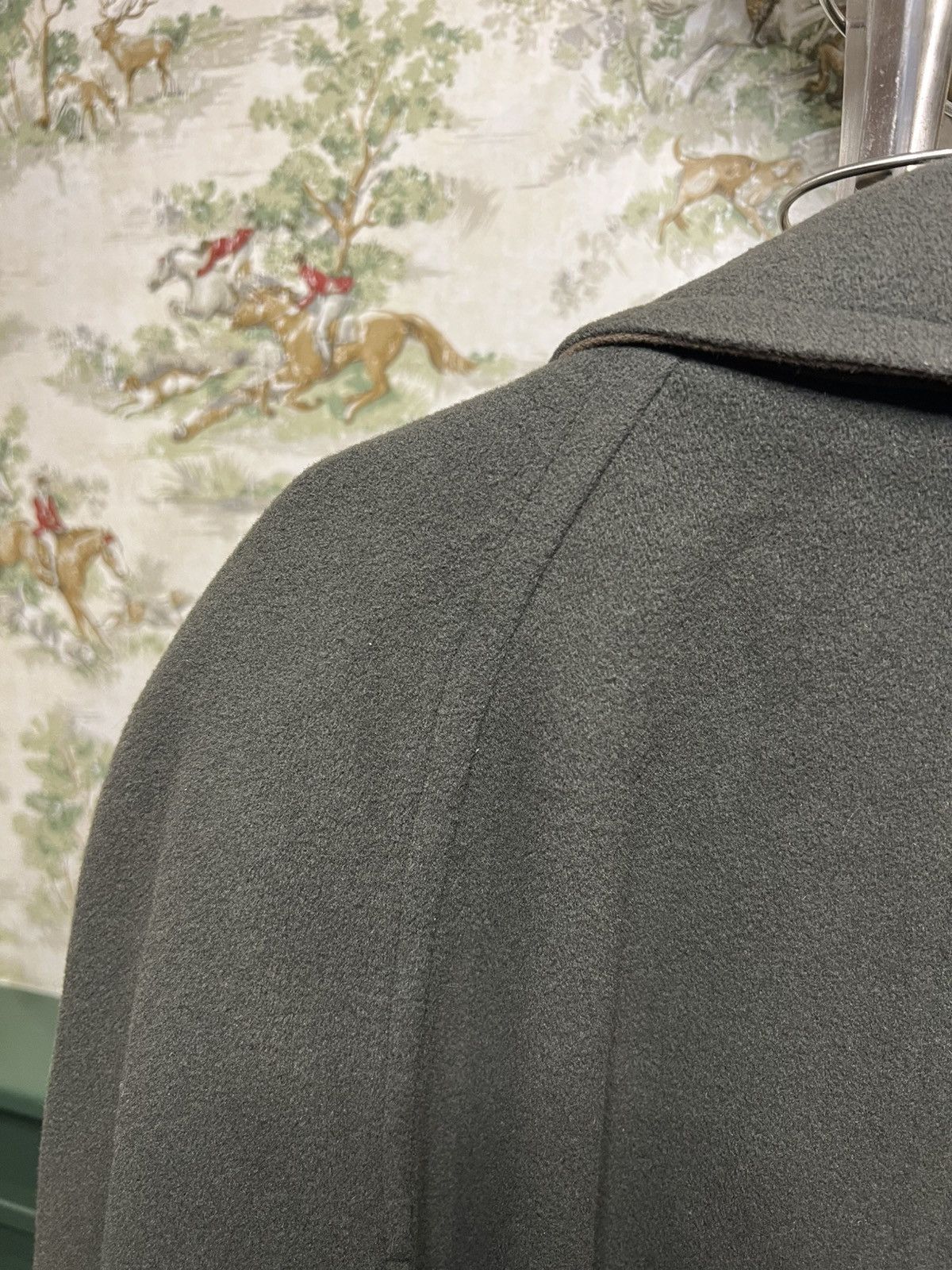 Burberry Vintage Burberrys' Wool Car Coat - Size L (Pre-2000s) Size US L / EU 52-54 / 3 - 3 Thumbnail