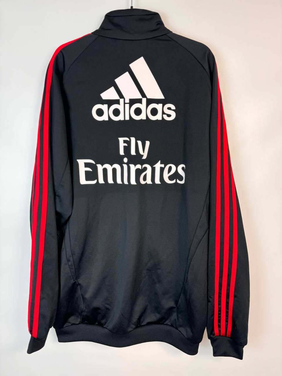 Adidas × Vintage Vintage Adidas AC Milan Football Jacket Soccer Track Top Size US L / EU 52-54 / 3 - 7 Thumbnail