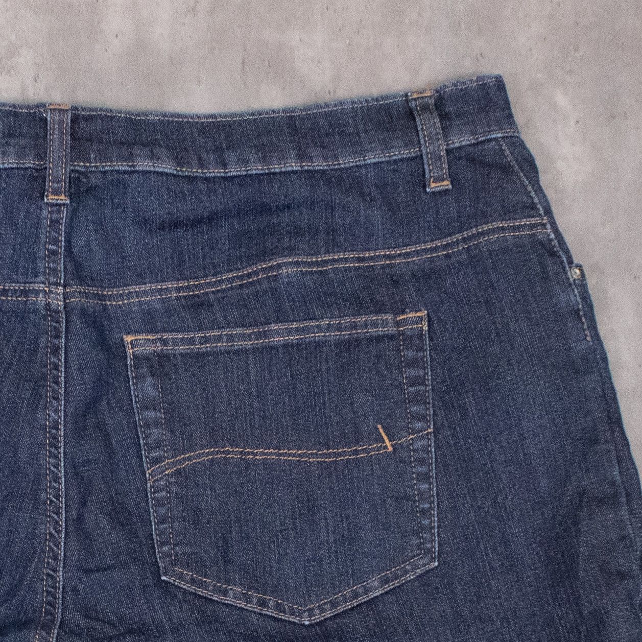 Lee Lee Relax Indigo Baggy Jean Denim Jorts Shorts Size US 38 / EU 54 - 15 Thumbnail