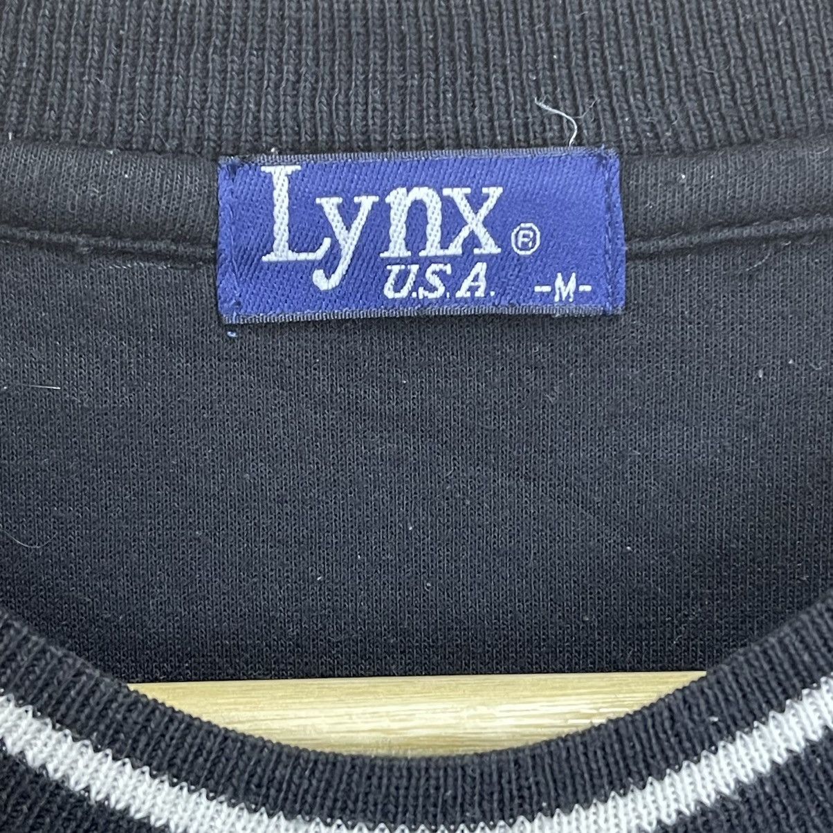 Japanese Brand Vintage 90s LYNX Sports Big Logo Crewneck Sweatshirt Size US M / EU 48-50 / 2 - 9 Thumbnail