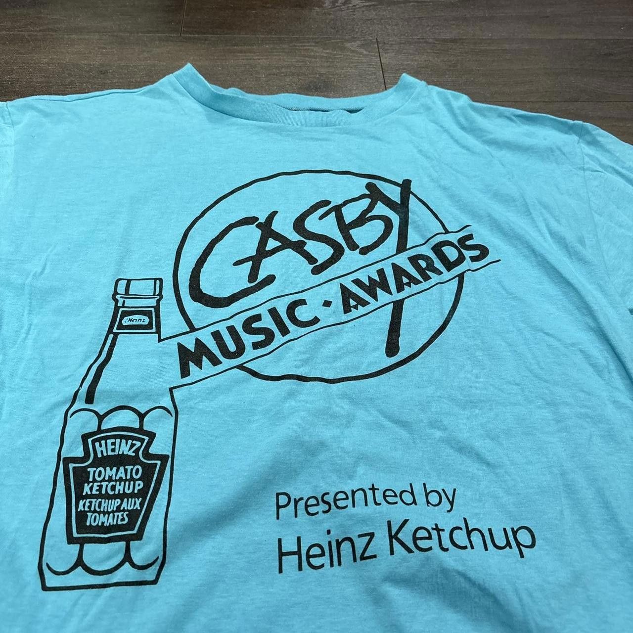 Designer Vintage casby music awards t shirt 90s XL Size US XL / EU 56 / 4 - 2 Thumbnail