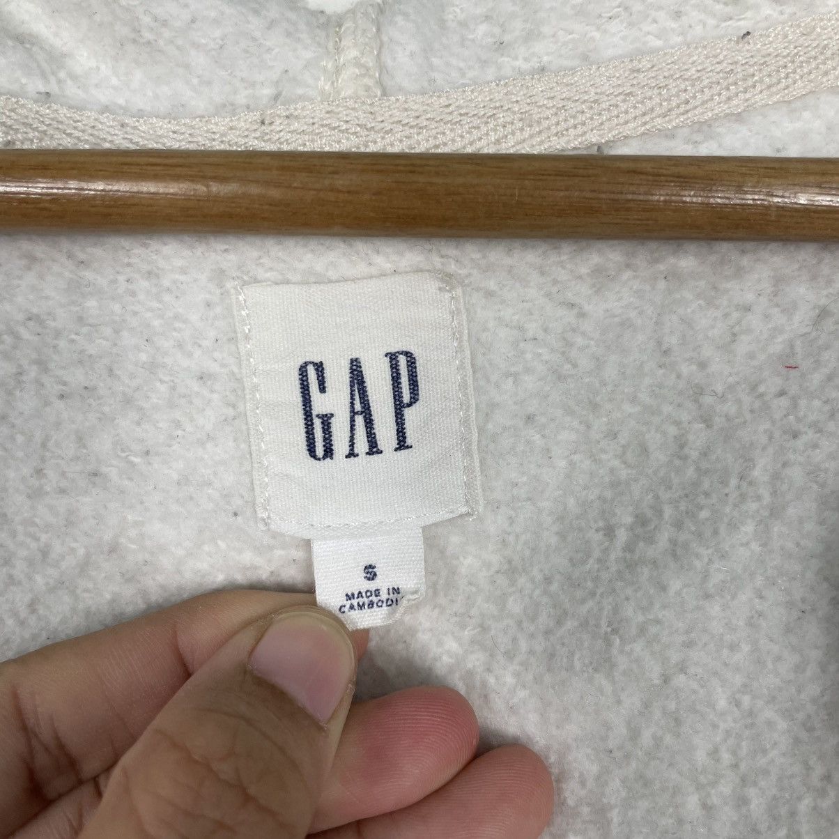 Gap Gap Big Logo Zipper Hoodie Size US S / EU 44-46 / 1 - 16 Thumbnail