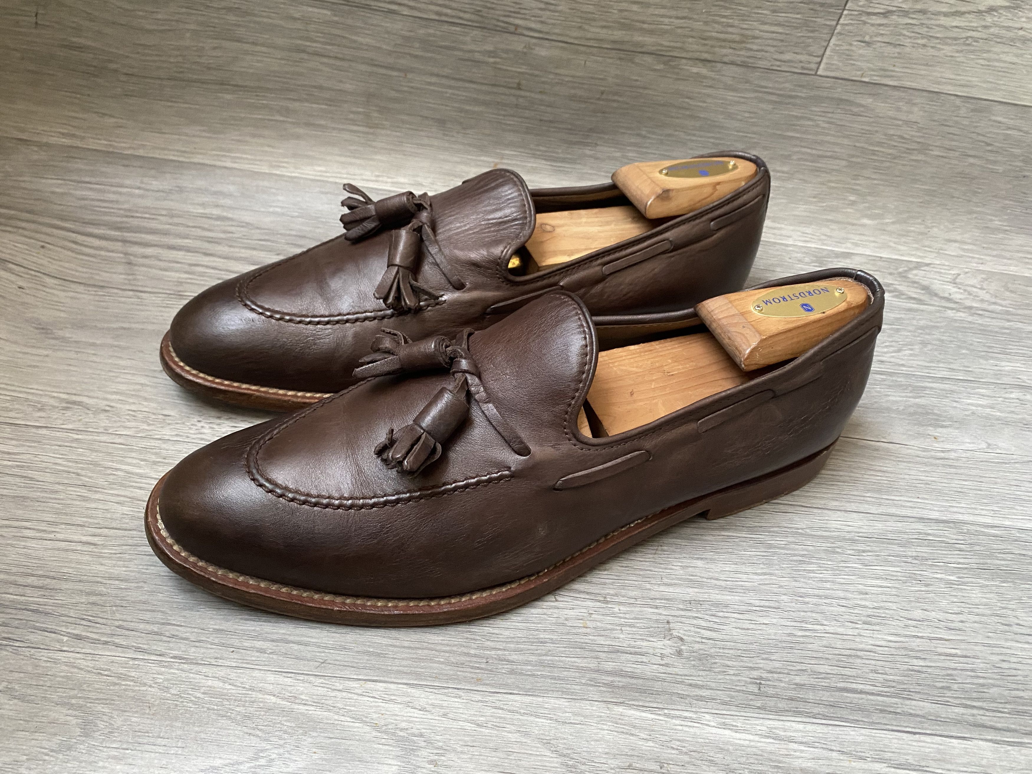 Brunello Cucinelli Brunello cucinelli brown tassel loafers sz 42 Size US 9 / EU 42 - 4 Thumbnail