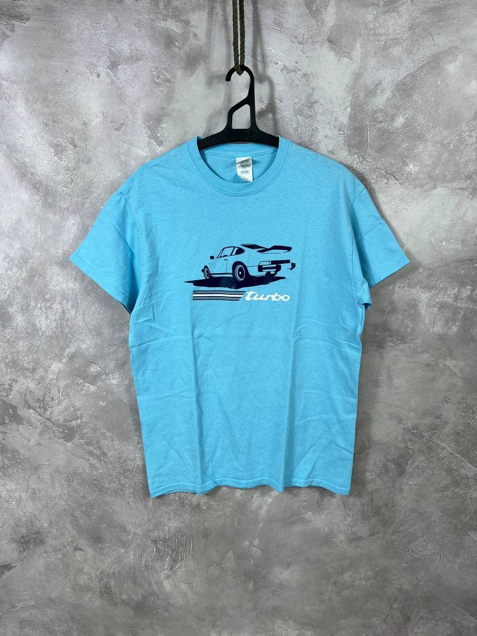 Gildan × Vintage Vintage Tee Porche 911 Turbo Size US M / EU 48-50 / 2 - 1 Thumbnail