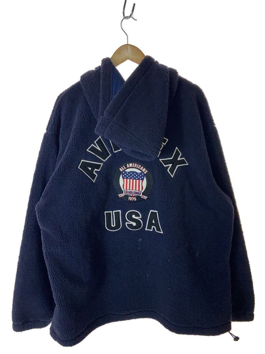 Avirex Avirex Plain Poly Zip Parka Navy Size US XXL / EU 58 / 5 - 2 Thumbnail