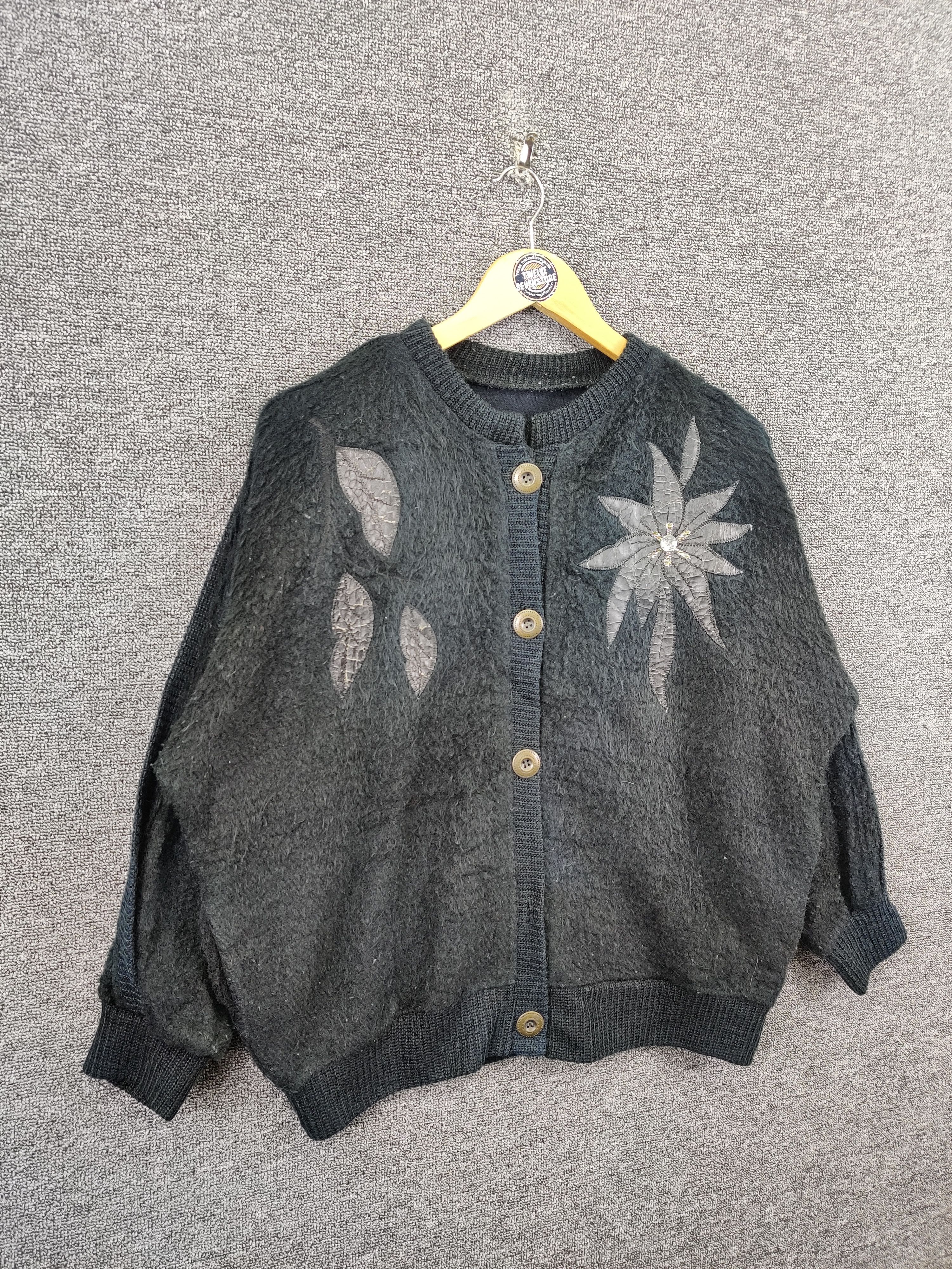 Aran Isles Knitwear Vintage Unbrand Knit Cardigan Button Up By B.O Fashion Size US XL / EU 56 / 4 - 5 Thumbnail