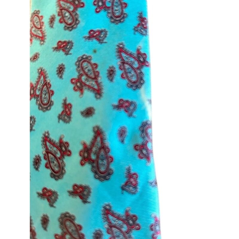 Dior Christian Dior Paisley Silk Tie Made in USA Size ONE SIZE - 2 Thumbnail