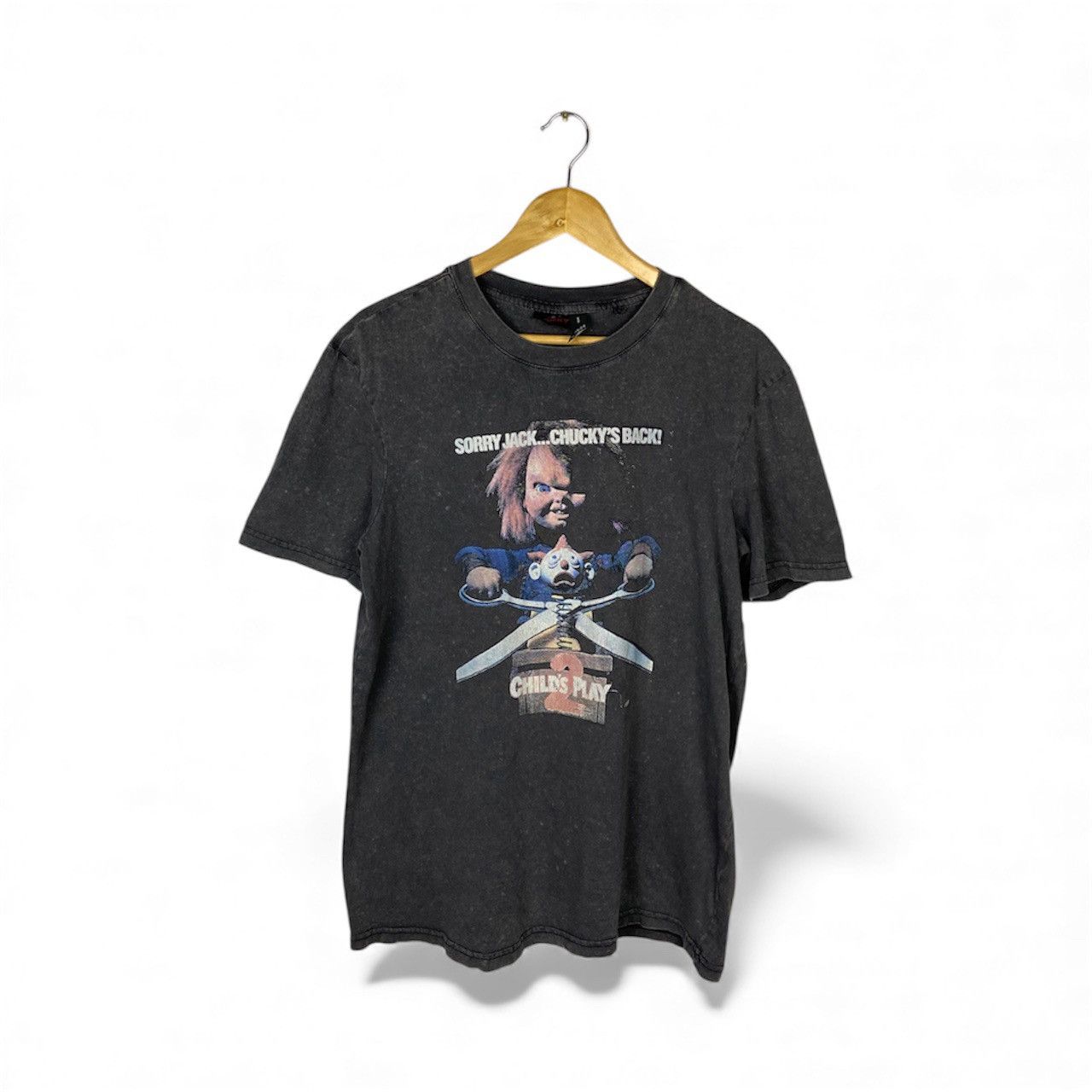 Expert Horror CHUCKY CHILD PLAY MOVIE TEE Size US XS / EU 42 / 0 - 1 Thumbnail