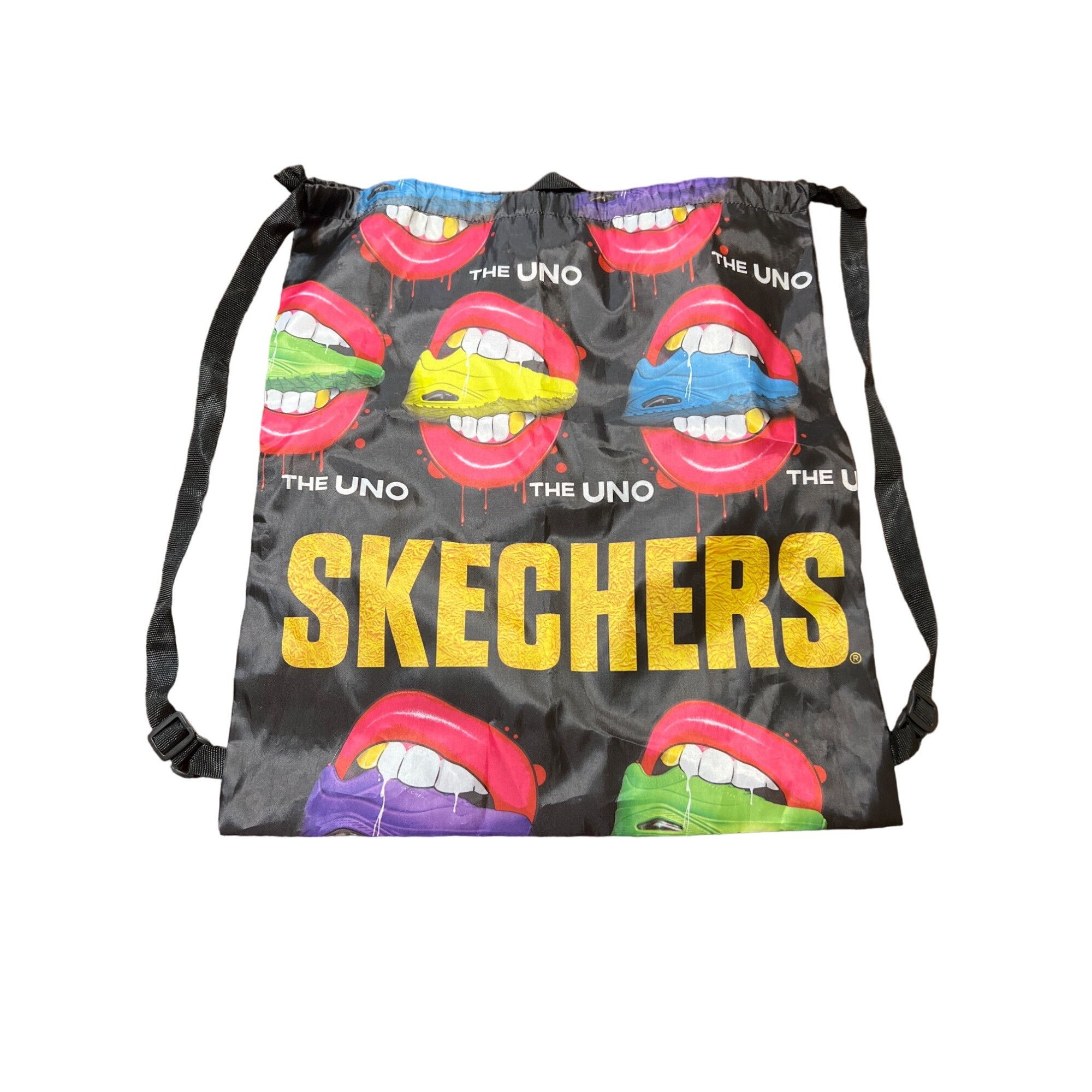 SKECHERS Skechers Drawstring Backpack The Uno Print Lightweight Nylon Size ONE SIZE - 1 Thumbnail
