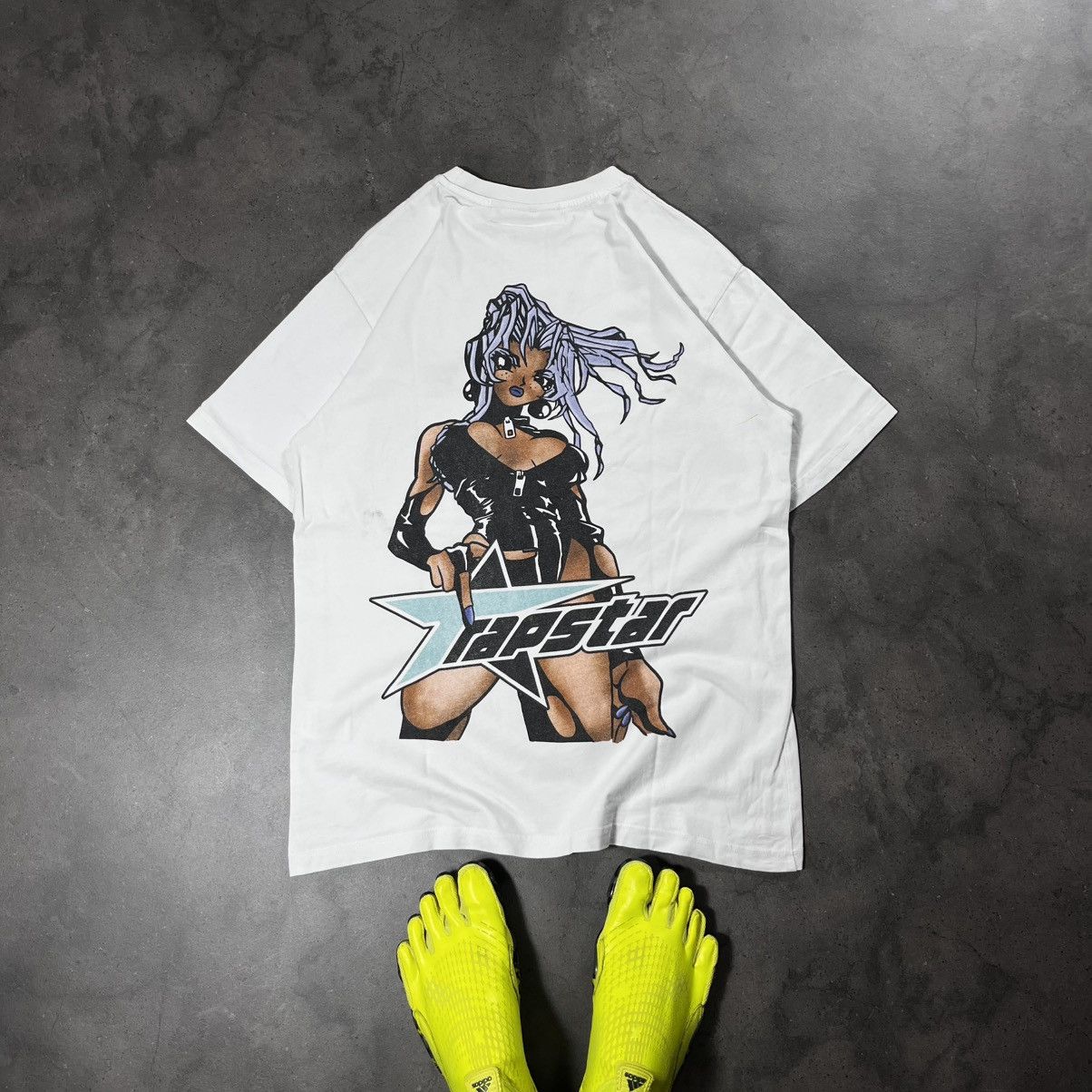 Trapstar London Trapstar London Rockstar Big Logo Naked Girl Tee Tshirt Size US S / EU 44-46 / 1 - 2 Thumbnail