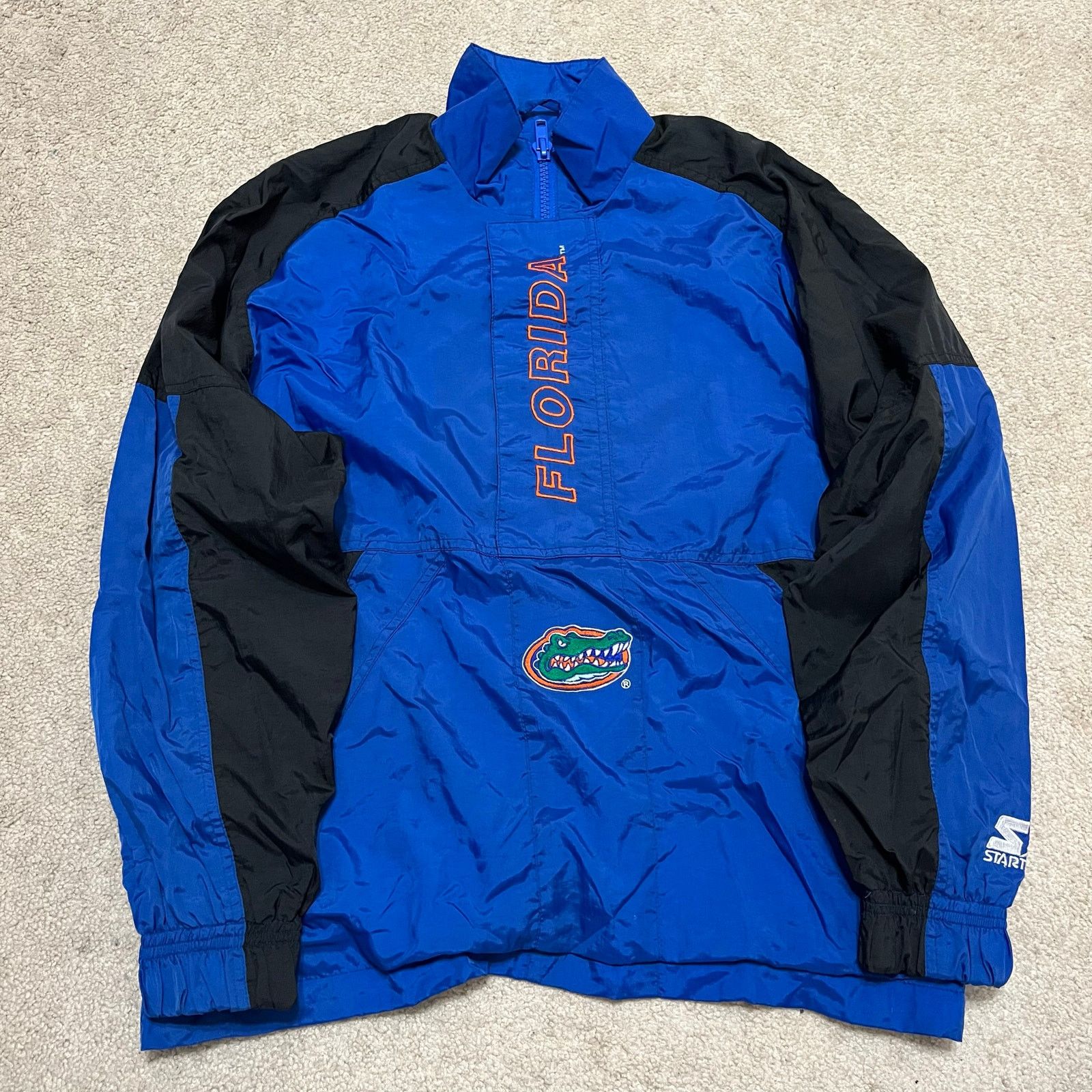 Starter Vintage Florida Gators Starter Half-Zip Windbreaker Medium Size US L / EU 52-54 / 3 - 1 Thumbnail