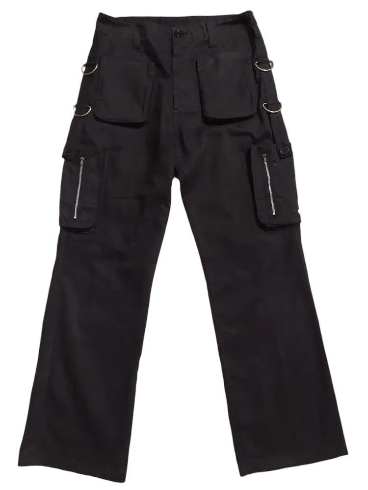 Other UNKNOWN Japanese Cargo Multipocket Bondage Punk Pants Size US 31 - 1 Thumbnail