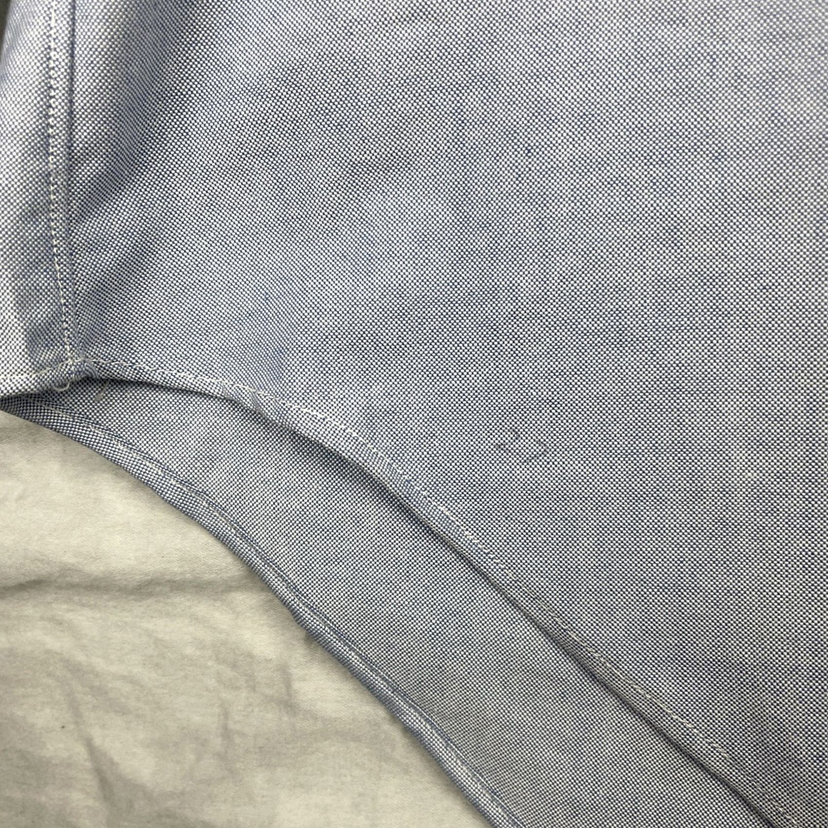 Brooks Brothers VINTAGE Brooks Brothers Shirt Mens 16.5-3 Blue Oxford Button Down Long Sleeve 2XL Regular Navy Blue Chinstrap? Size US XXL / EU 58 / 5 - 7 Thumbnail