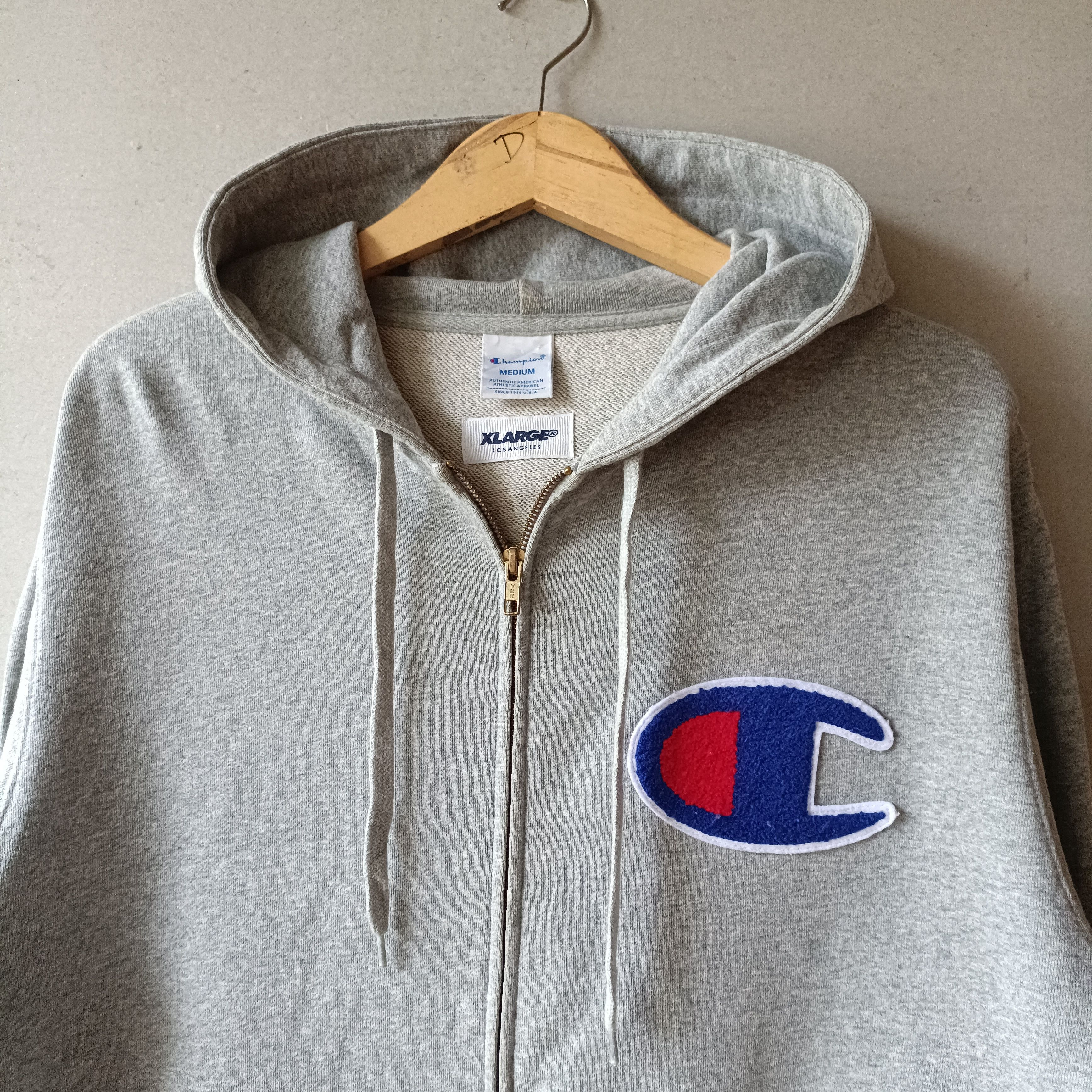 Xlarge Y2k Champion X Xlarge Los Angeles Zip Hoodie Size US L / EU 52-54 / 3 - 3 Thumbnail