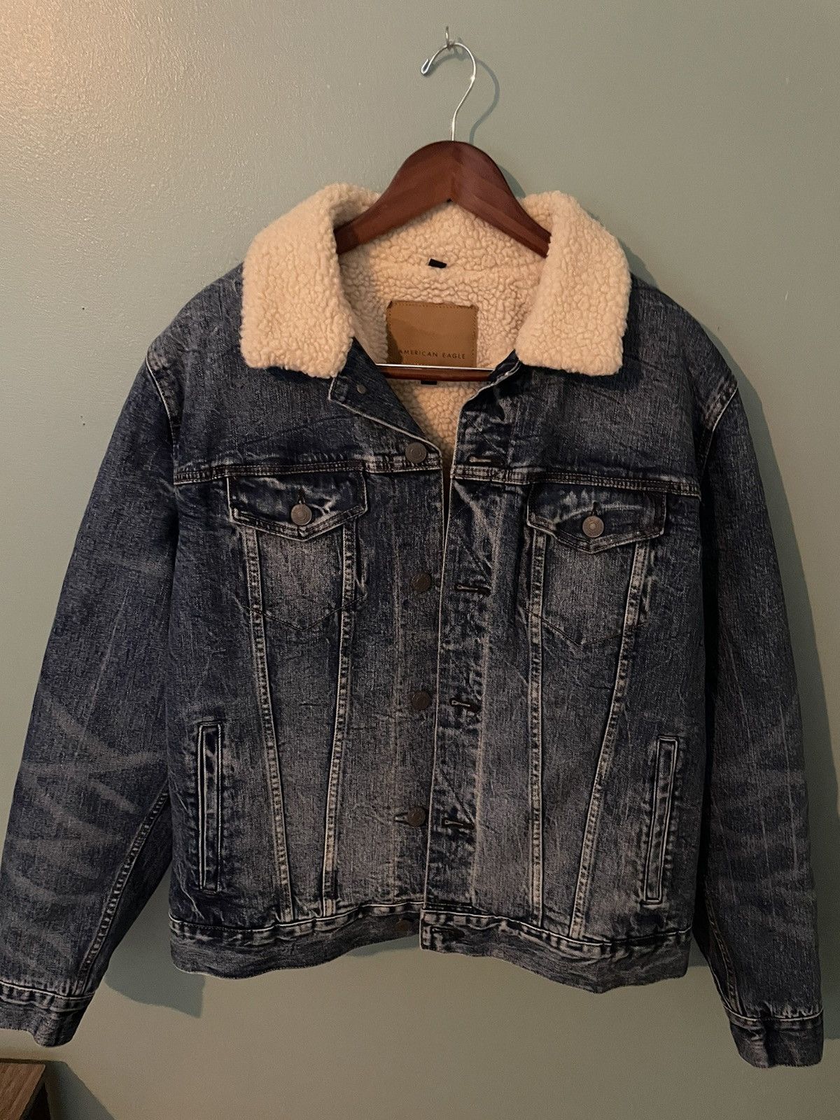 American Eagle Outfitters Vintage Denim Jacket Size US L / EU 52-54 / 3 - 1 Thumbnail