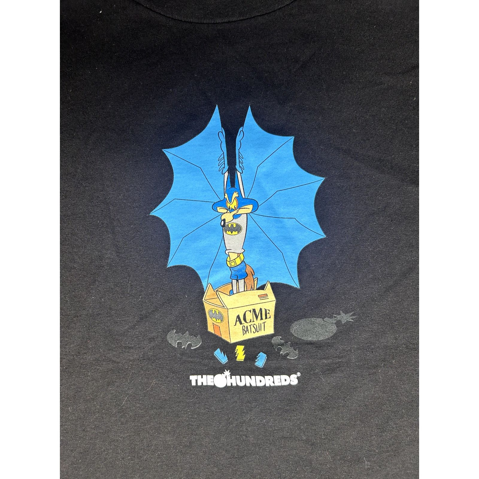 The Hundreds × Vintage × Warner Bros The Hundreds Warner Bros Looney Tunes Wile E Coyote T-Shirt Size US XXL / EU 58 / 5 - 3 Thumbnail