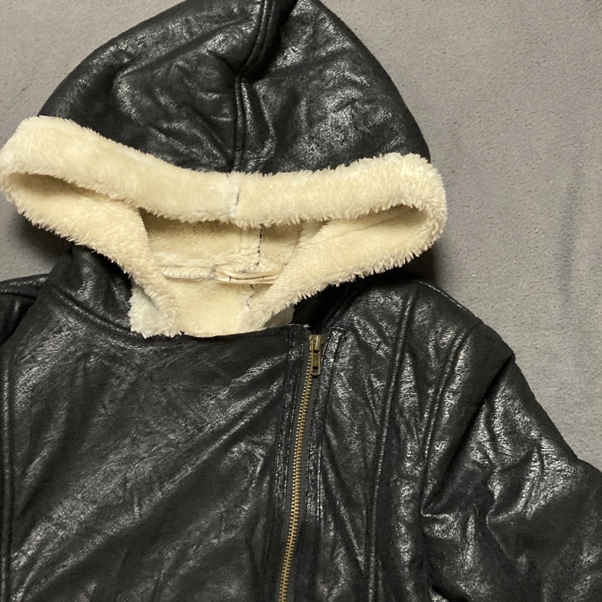 Japanese Brand × Vintage Y2k avant garde asymmetrical jacket Size S / US 4 / IT 40 - 2 Thumbnail