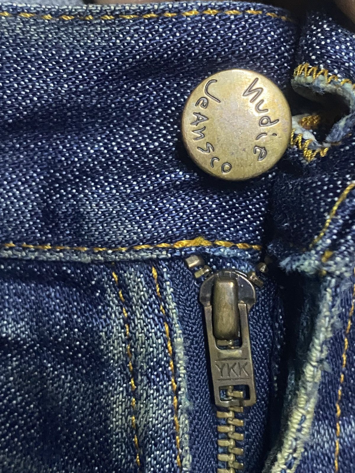 Nudie Jeans Vintage Nudie Jeans Repair Straight Loose Slim Jeans Size US 32 / EU 48 - 7 Thumbnail