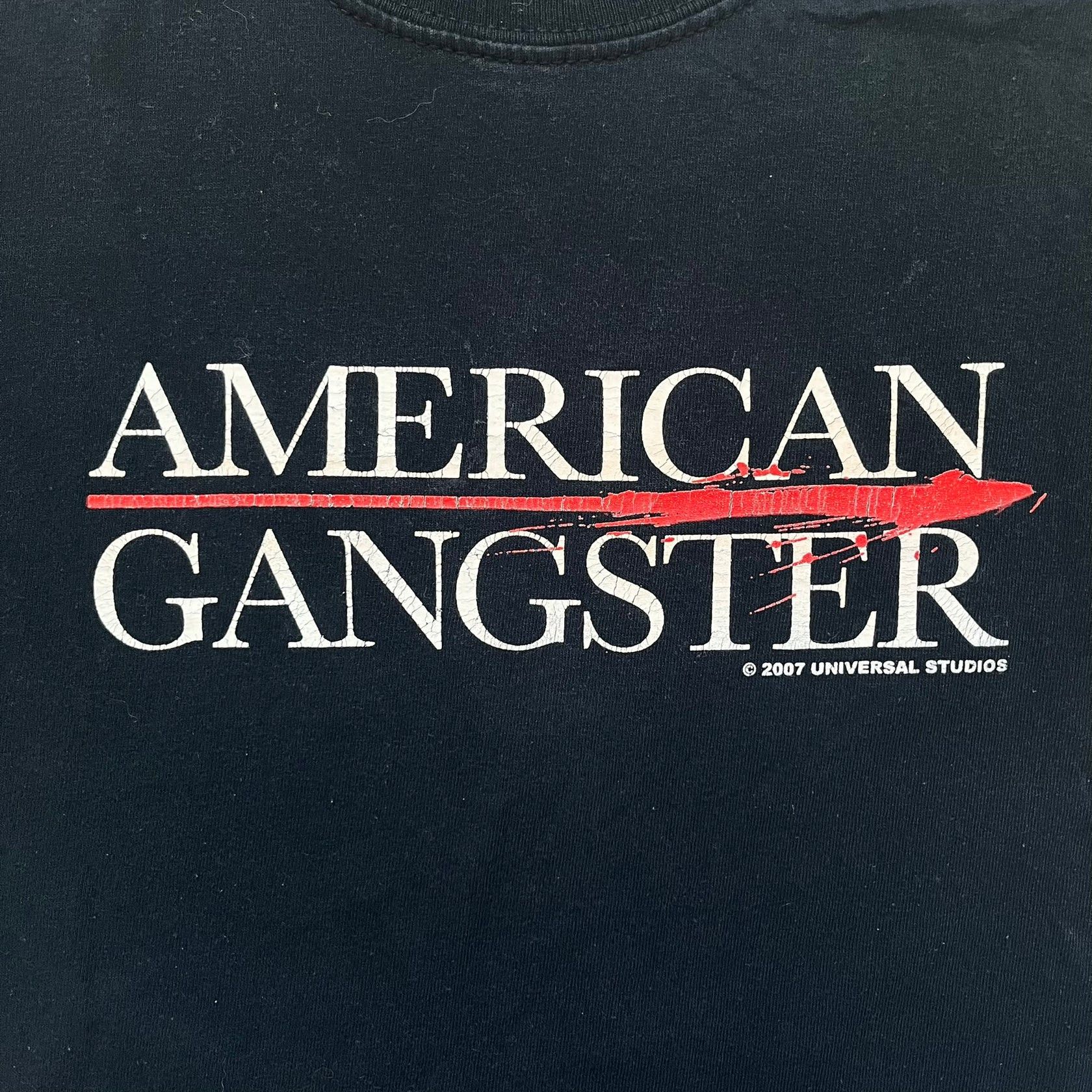 Vintage American Gangster 2007 Promo Tee Size US M / EU 48-50 / 2 - 2 Thumbnail
