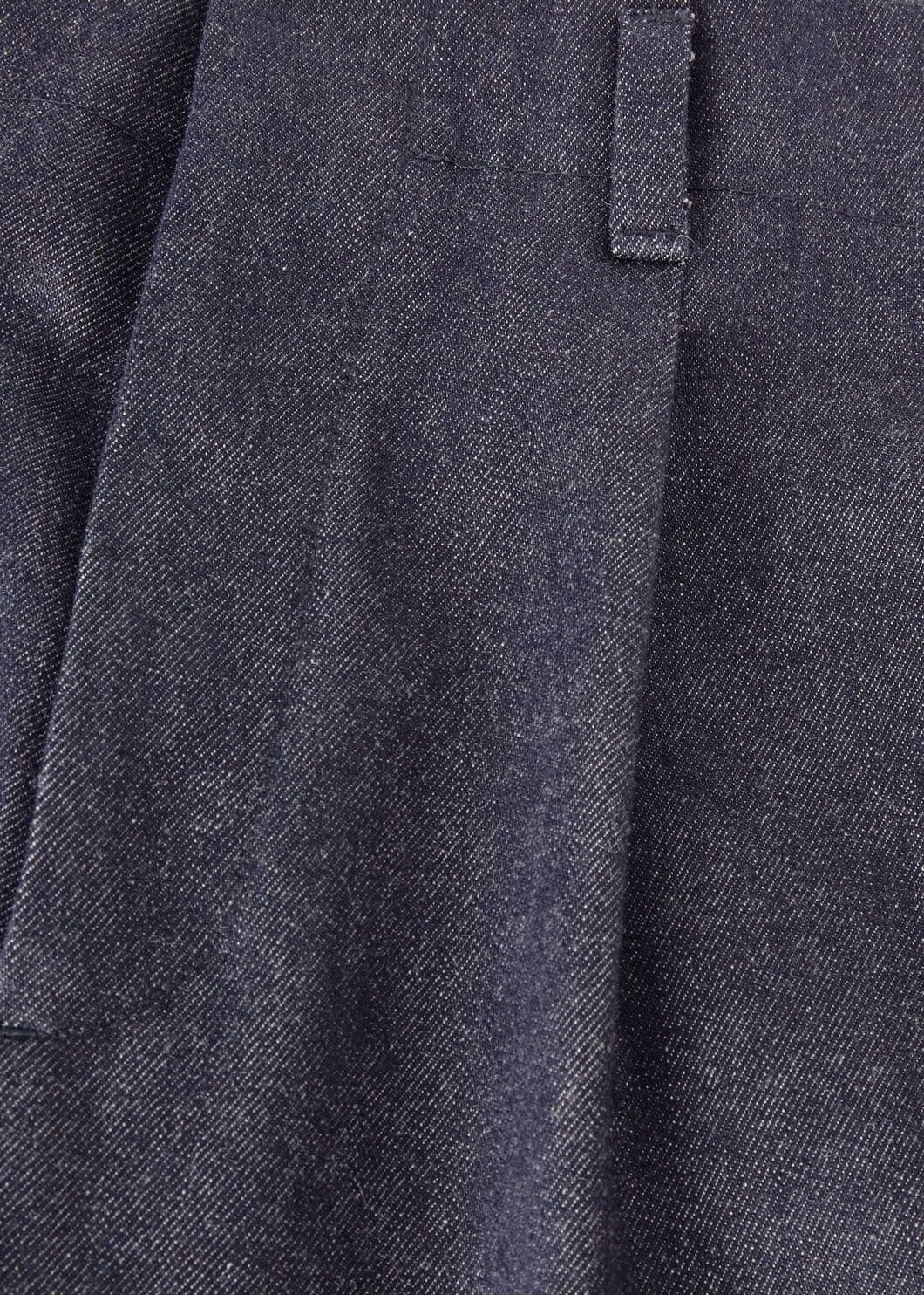 Loro Piana o1w1db10725 FAO4415 Gosen Cash Denim Pant in Dark Blue Size US 38 / EU 54 - 7 Thumbnail