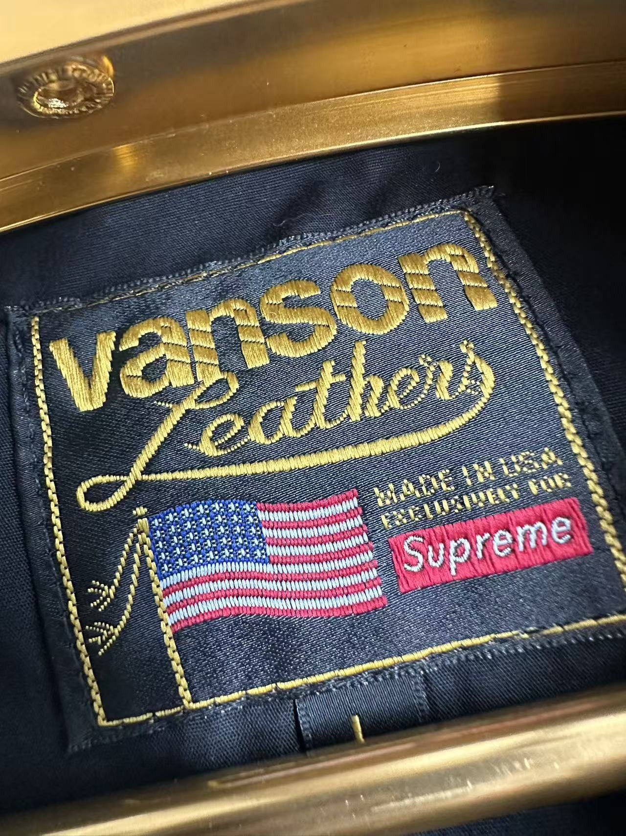 Supreme × Vanson Leathers Supreme vanson leathers ghost Rider Jacket Size US L / EU 52-54 / 3 - 8 Thumbnail