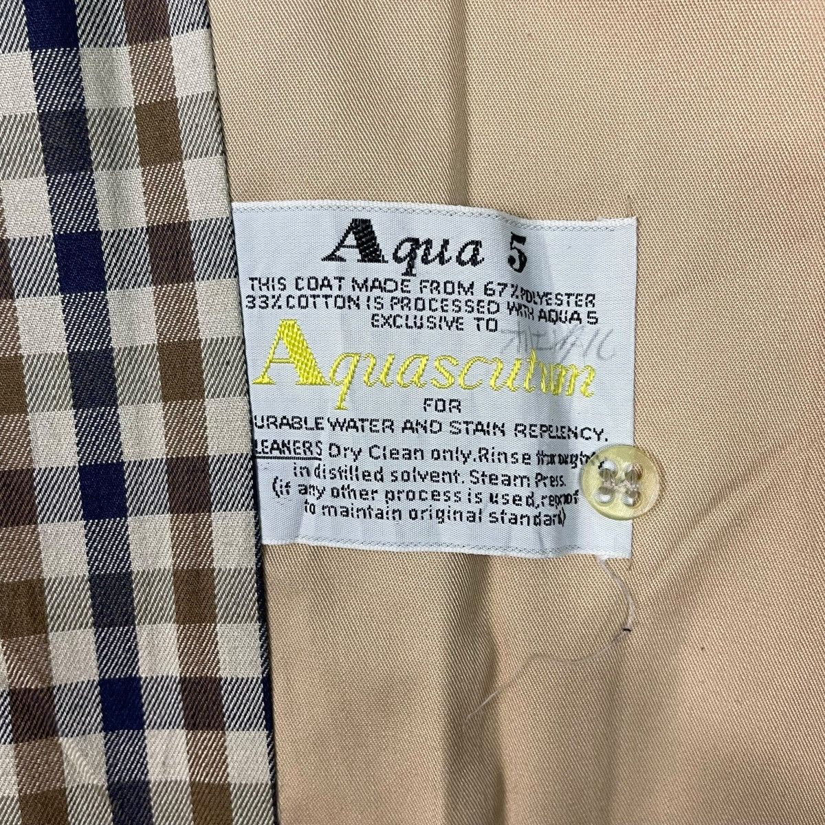 Aquascutum Vintage Aquascutum Aqua 5 Trenchcoat Size US M / EU 48-50 / 2 - 17 Thumbnail