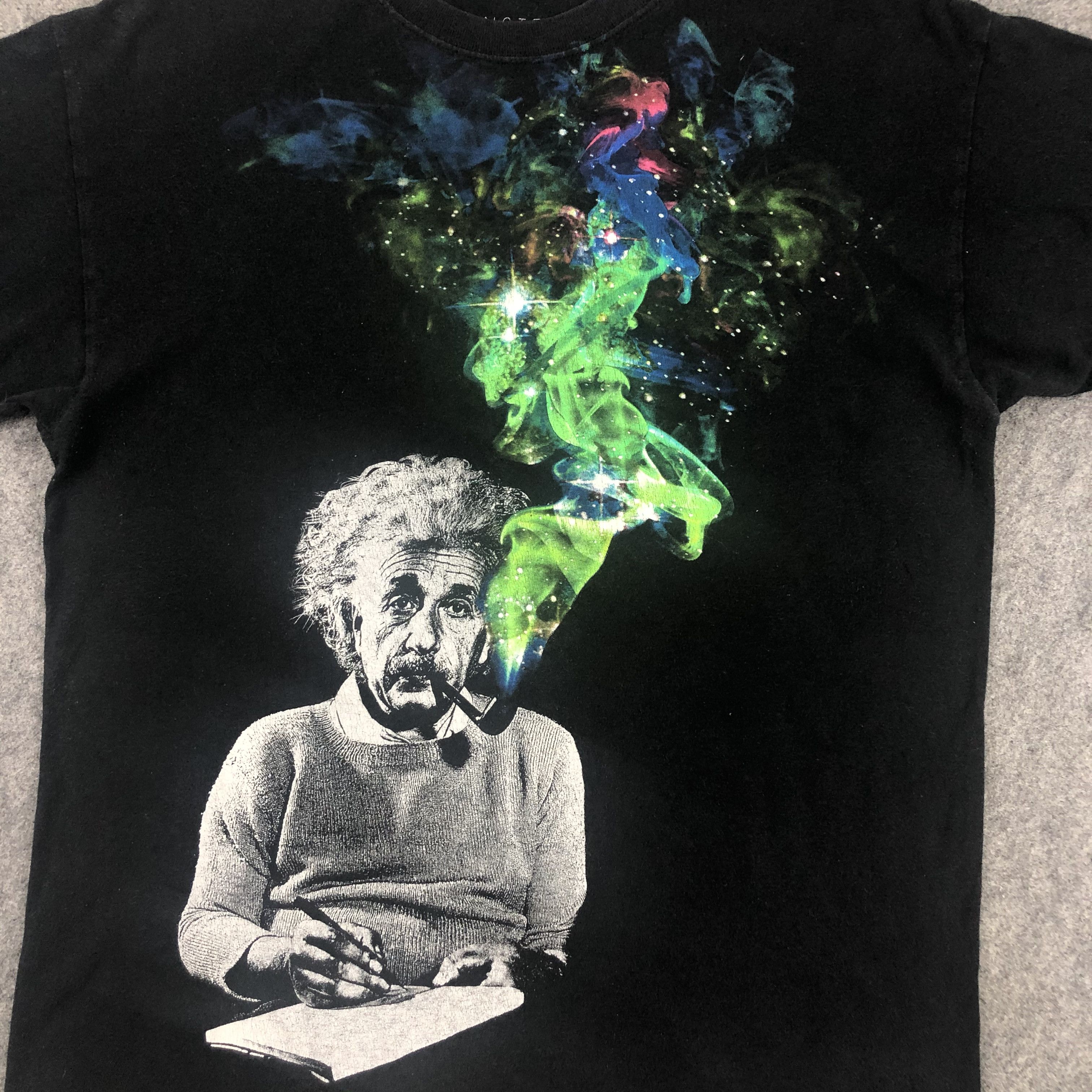 Vintage Vintage Albert Einstein Large Tshirt - G100 Size US L / EU 52-54 / 3 - 3 Thumbnail