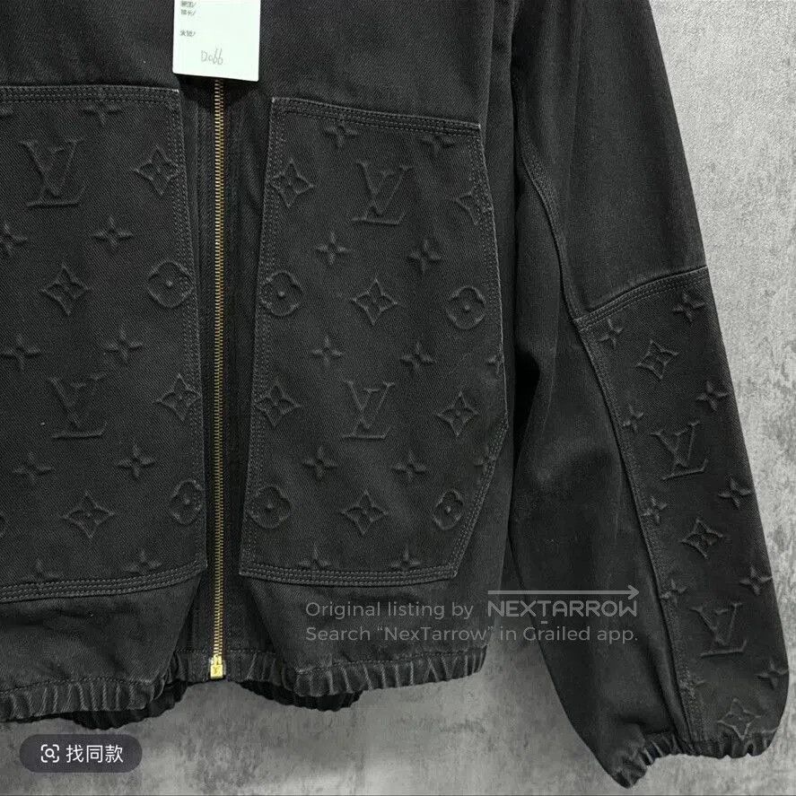 Louis Vuitton black louis vuitton logo hooded jacket. Size US L / EU 52-54 / 3 - 2 Thumbnail