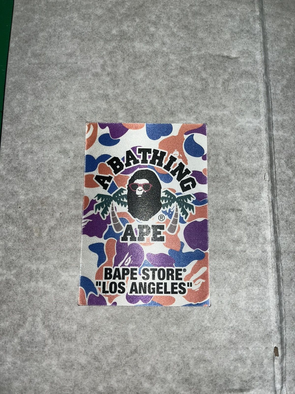 Bape Bape A Bathing Ape LA Los Angeles Sticker Size ONE SIZE - 1 Thumbnail